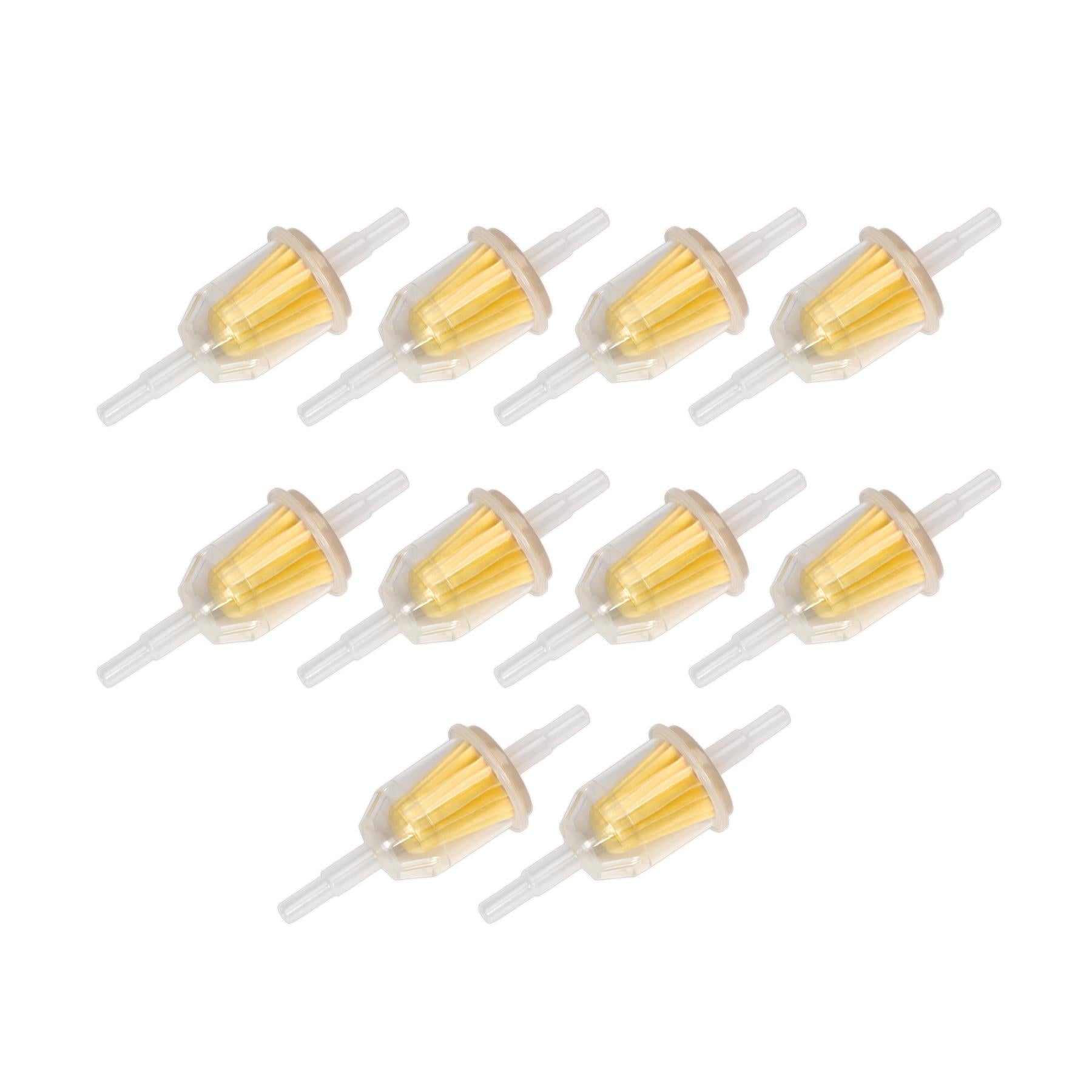 Sealey In-Line Fuel Filter Medium Pack of 10
