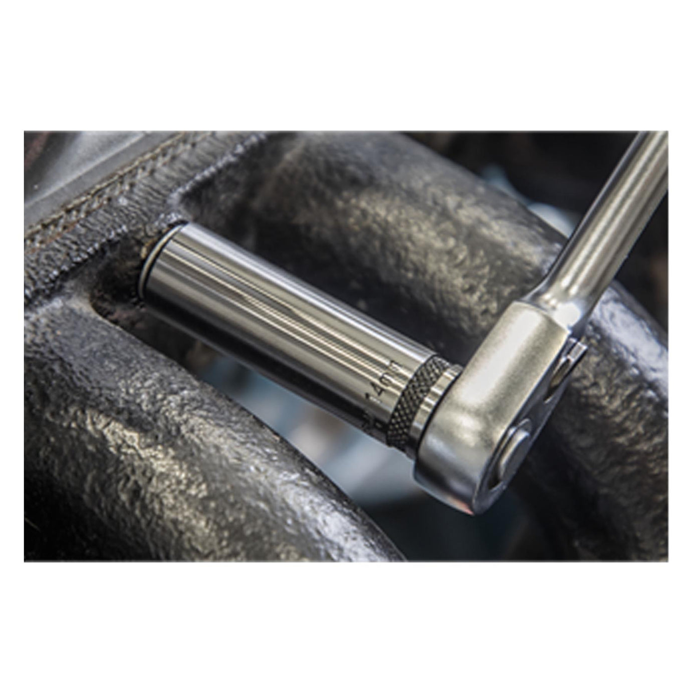 Sealey Socket Set 12pc 3/8"Sq Drive Deep Lock-On� 6pt Metric - Black Series