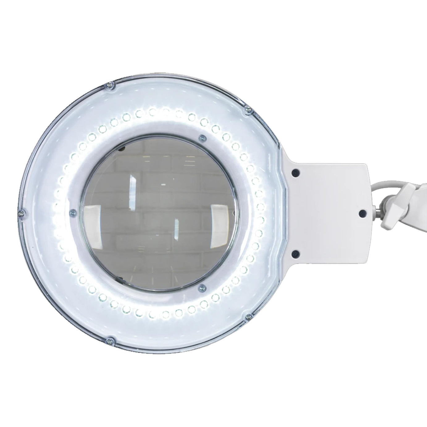 Bench Mounting Magnifying Work Light 48 SMD LED 230V Sealey