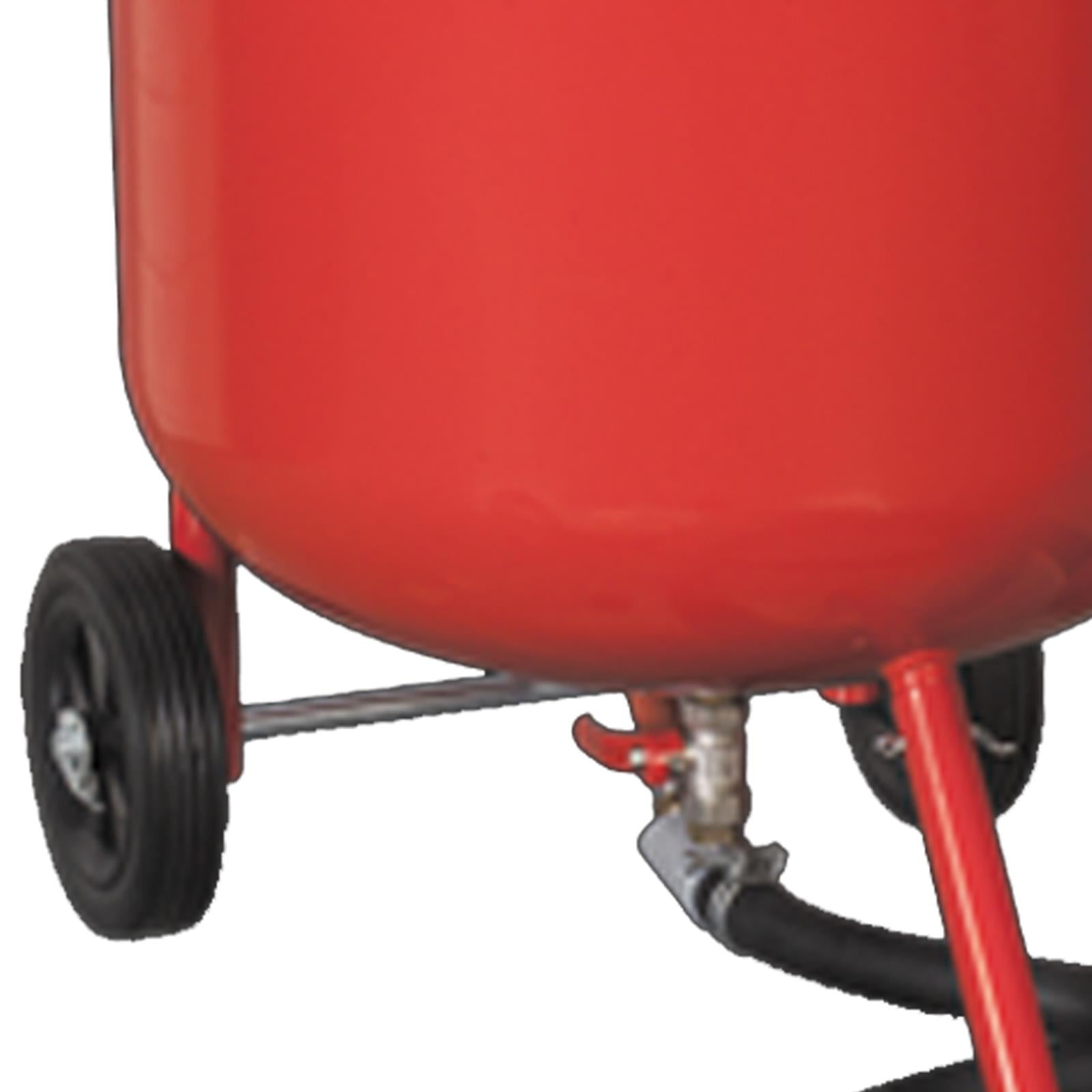 Sealey SB998 Shot Blaster with Water Trap and Wheels 75ltr