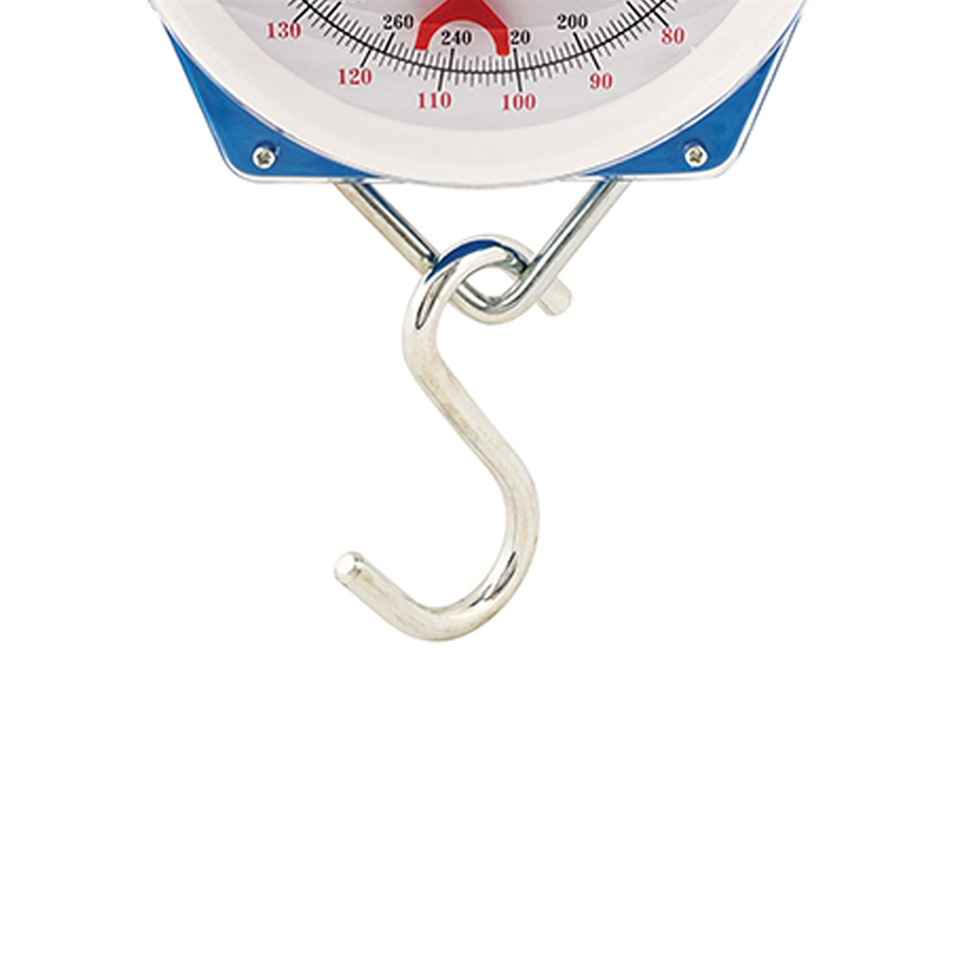 New Silverline 251087 200kg Heavy Duty Hanging Weighing Scales with Hook Fishing