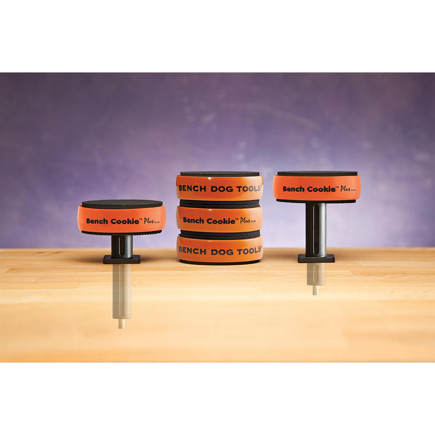 Bench Cookie Plus Kit 4Pk Redesigned  Friction Rubber Pads For Gripping