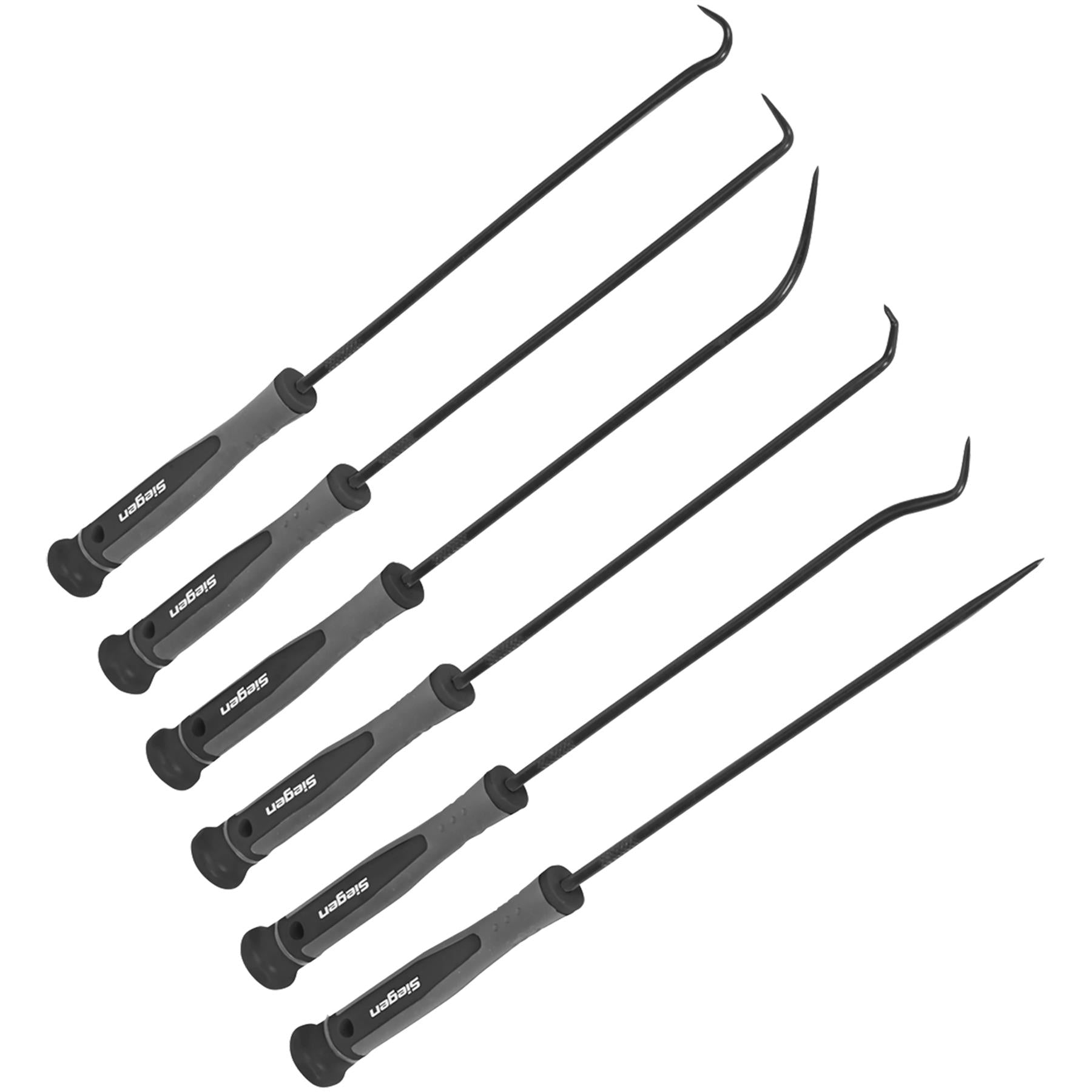 Sealey Pick & Hook Set 6pc Extra-Long