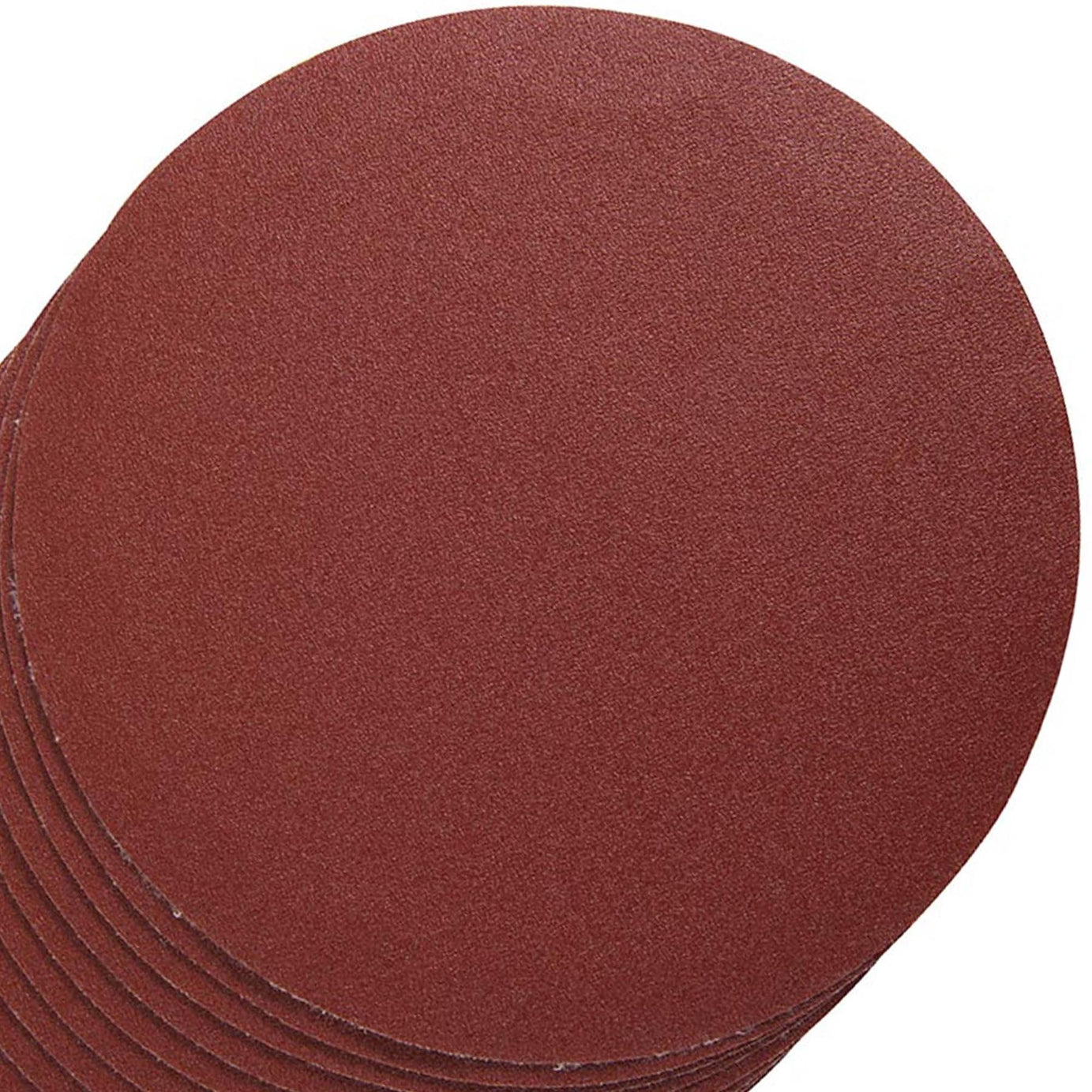Sanding Discs 180mm 10Pk Assorted Grit 120 240 320 400 Hook & Loop Sander