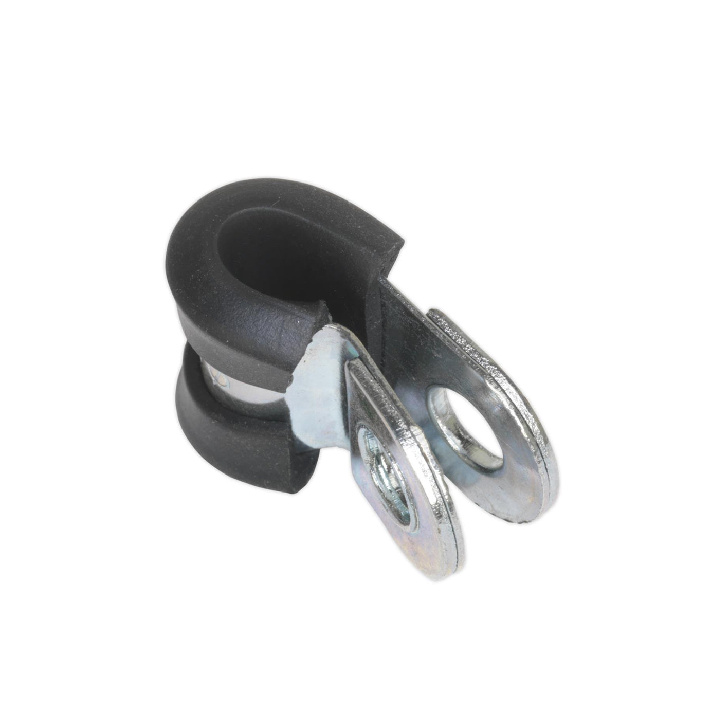 Sealey P-Clip Rubber Lined 10mm Pack of 25