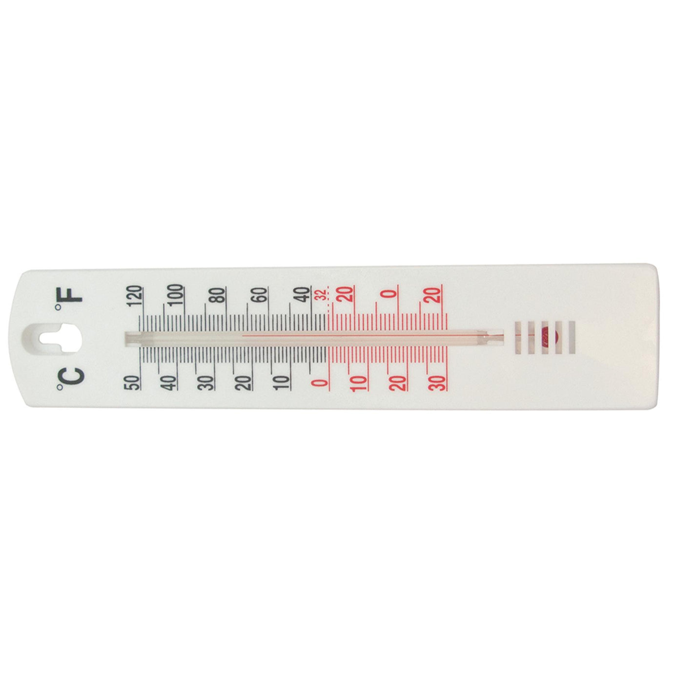 Wall Thermometer 200mm Lightweight Celsius And Fahrenheit Indoor Outdoor