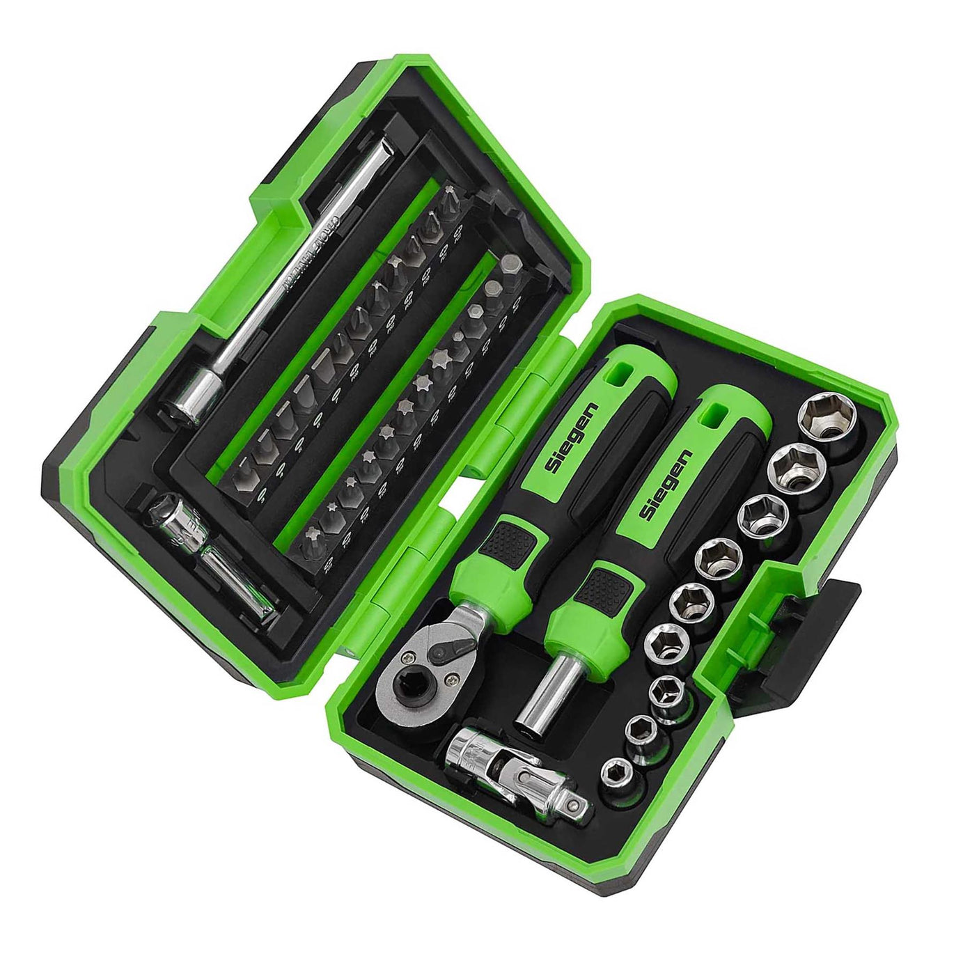 Sealey Socket & Bit Set 38pc 1/4"Sq Drive