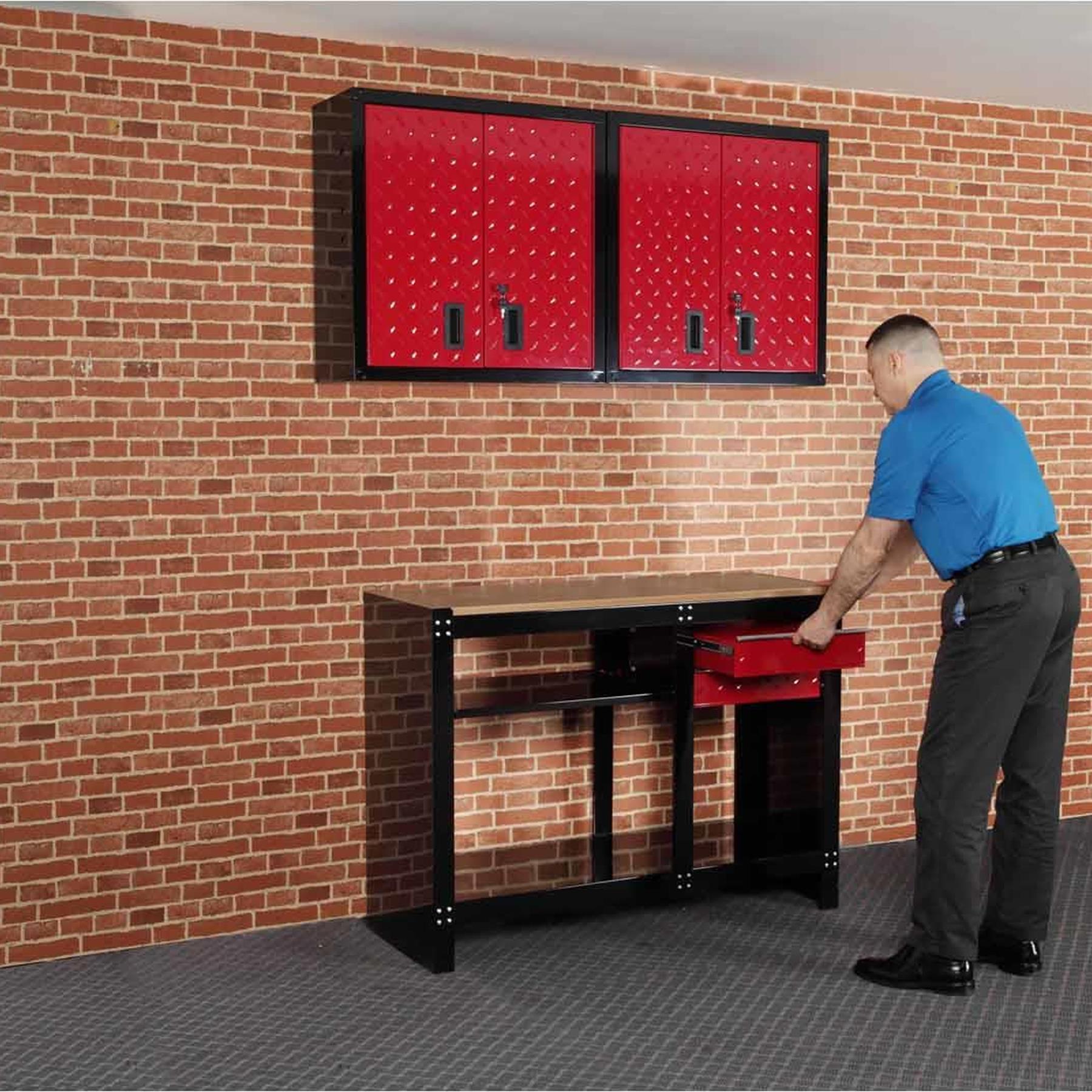 Hilka 3 Piece Garage Storage Solution