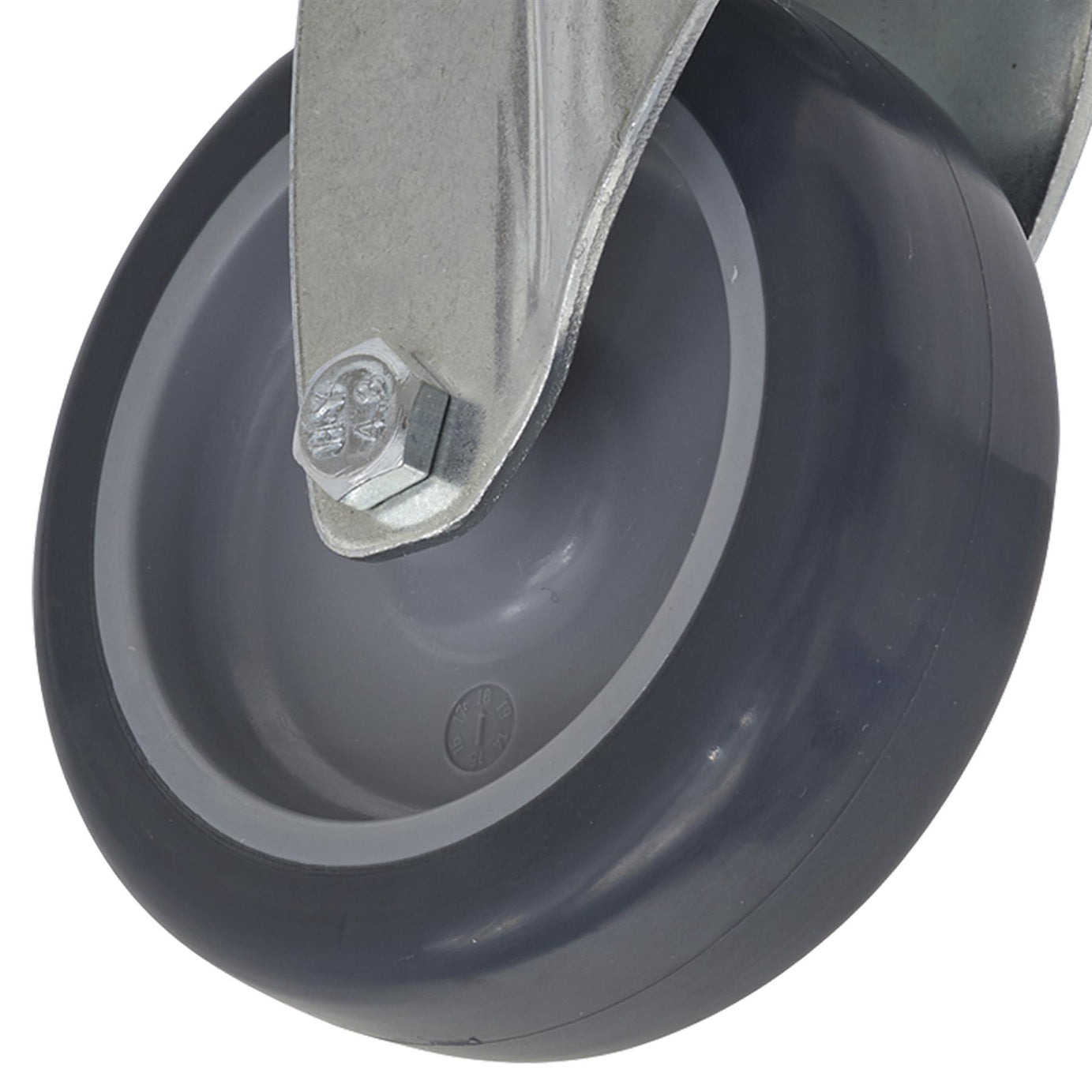 Sealey Castor Wheel Bolt Hole Swivel 75mm