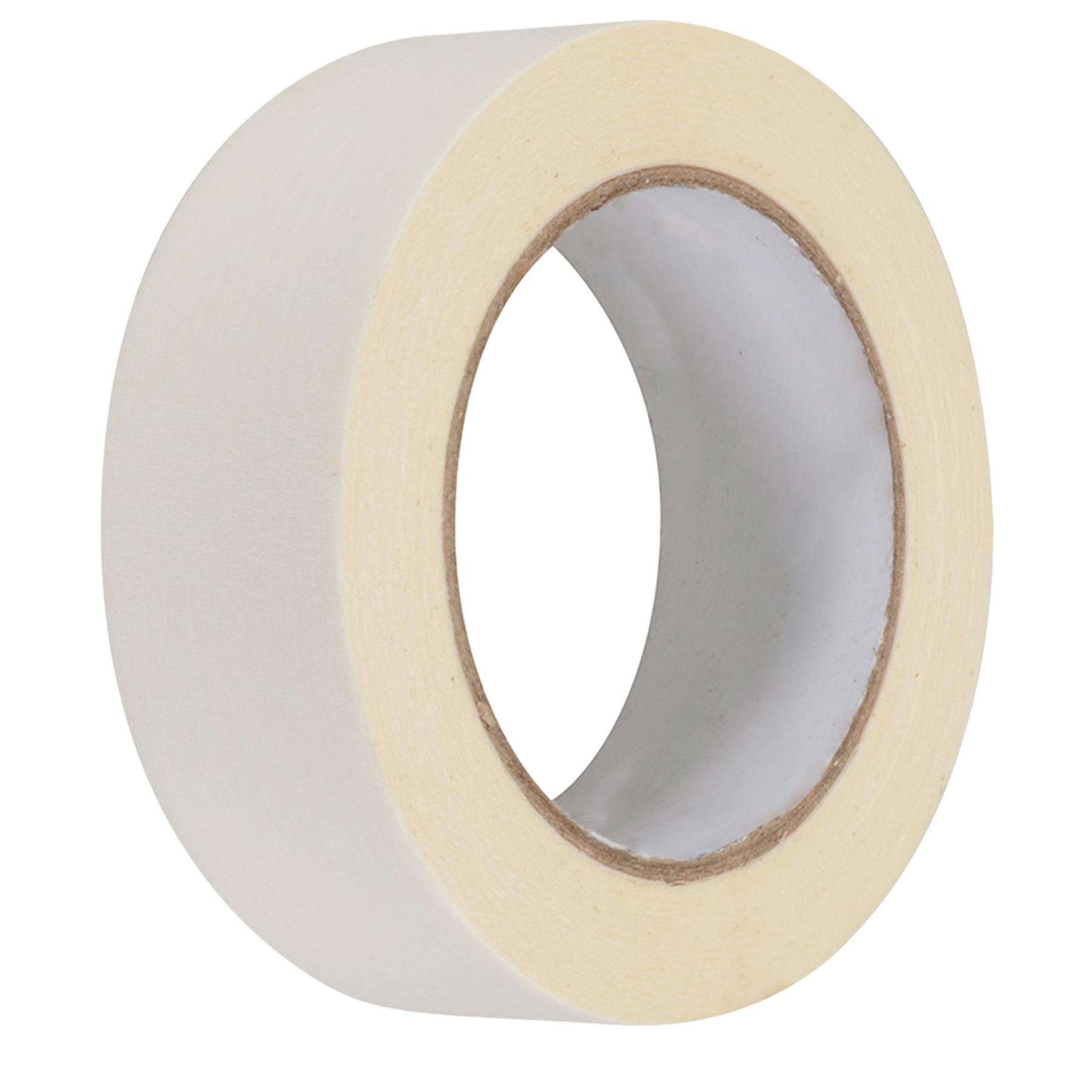Low Tack Masking Tape - 38mm X 50m Crepe Paper With Low-Adhesion Rubber Adhesive