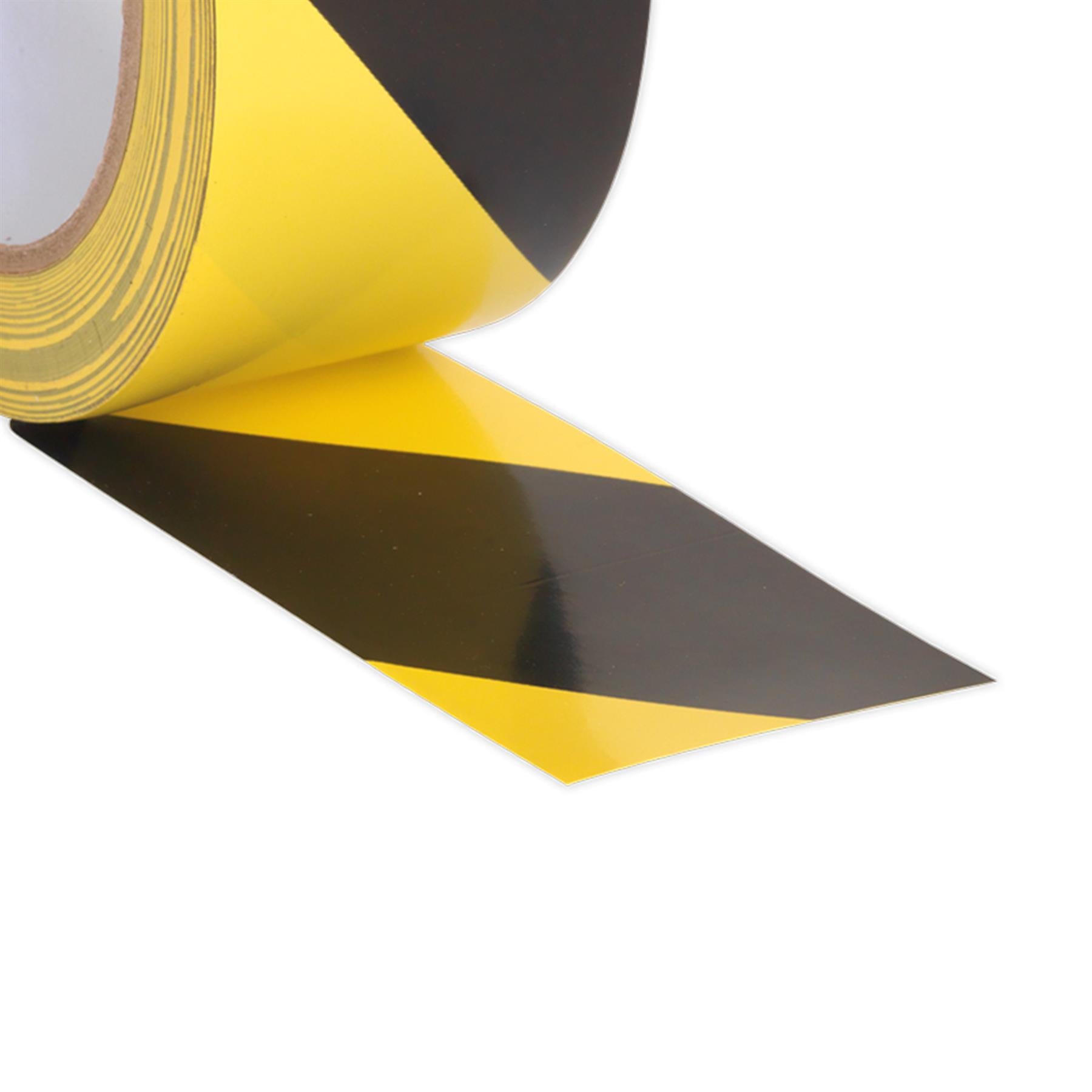 Sealey Hazard Warning Tape 50mm x 33m Black/Yellow