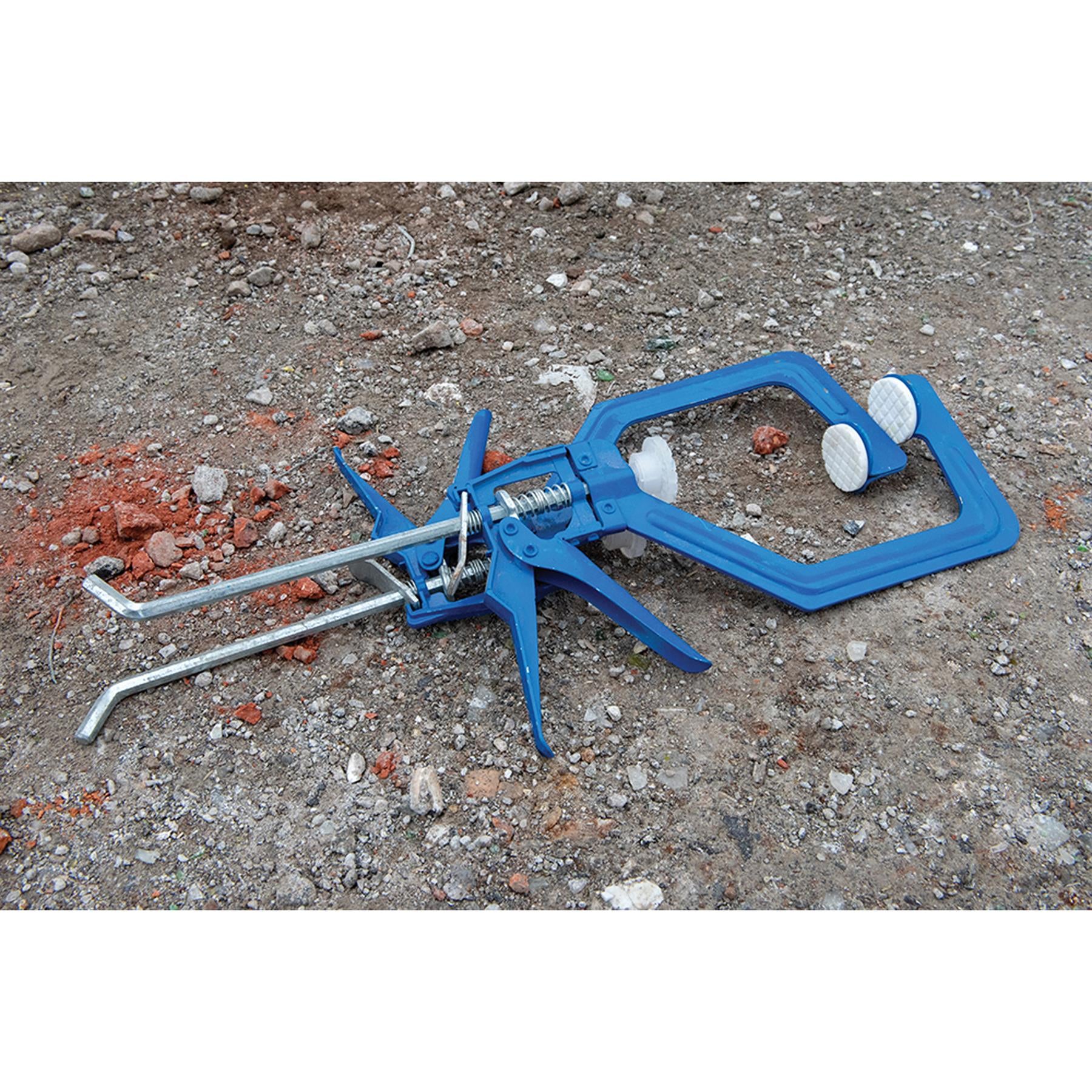 One-Handed Clamp 150mm Soft Jaws Delicate Work Woodwork Workshop Steel Frame