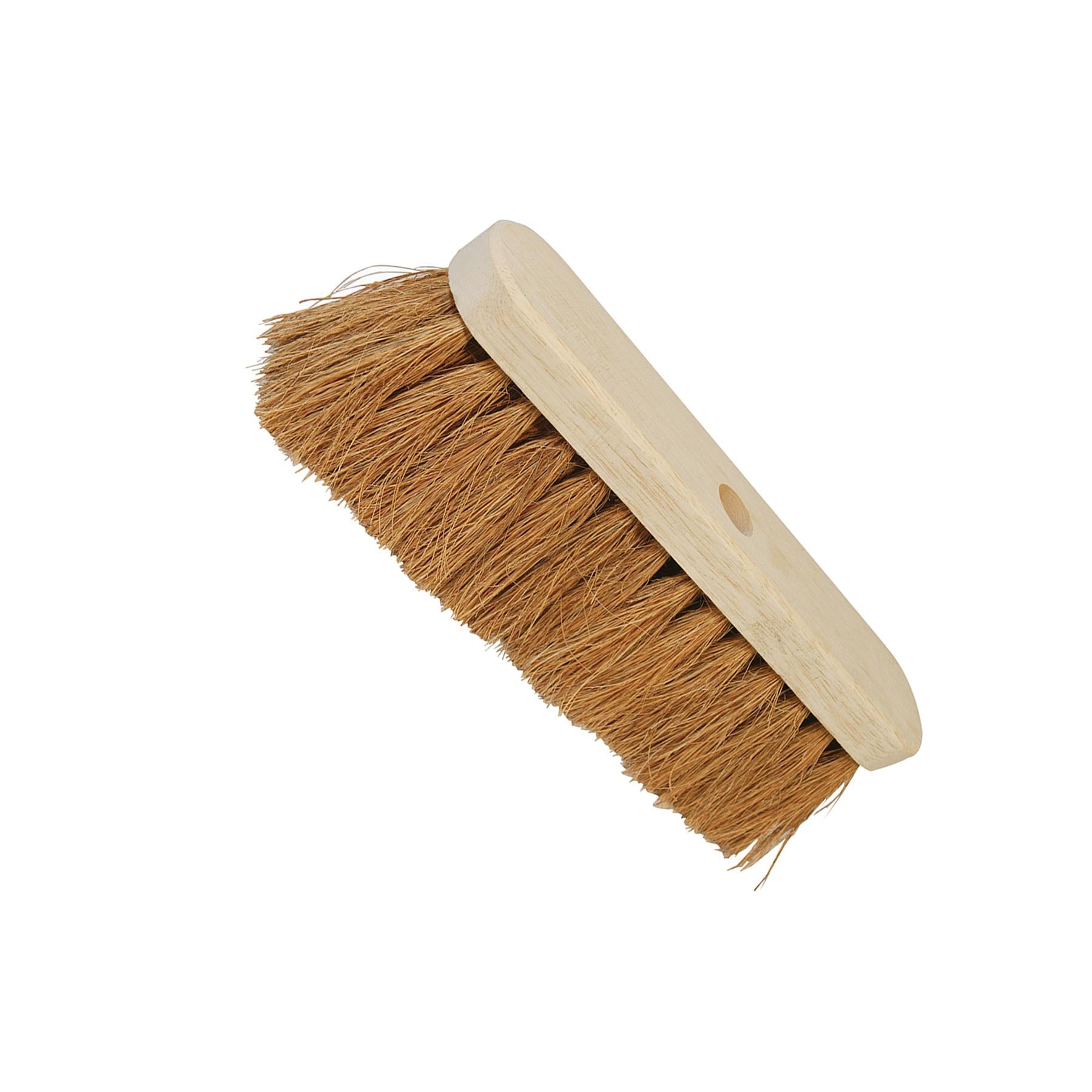 BRUSH BRUSHES BROOM BROOMS HEAD HEADS SOFT COCO BRISTLES SIZES 12"