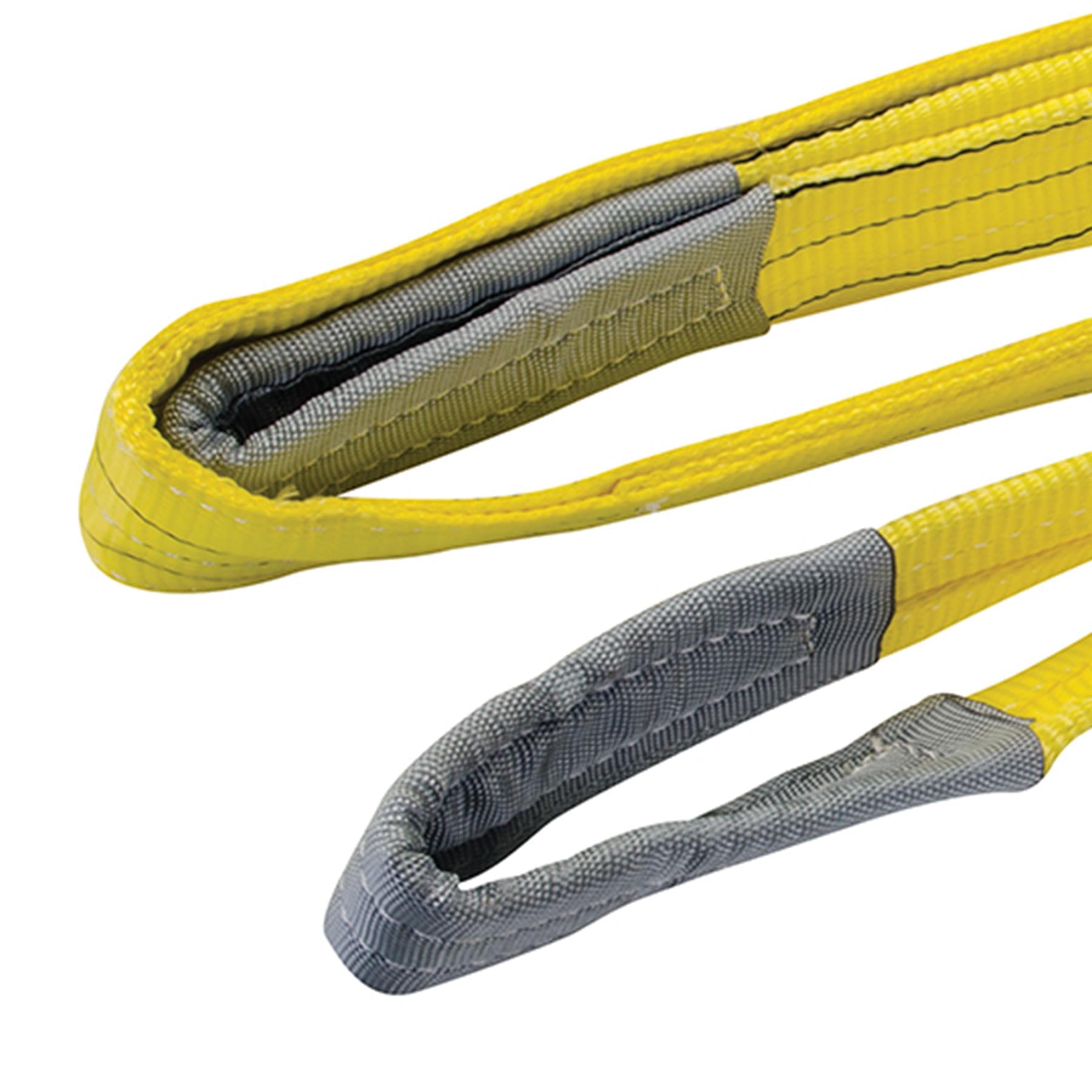 Cargo Sling 3 Tonne 2M Heavy Duty Strong Lifting Crane Strap Chemical Resistant