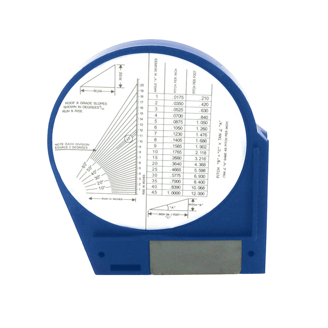New Inclinometer Roofing Scaffolding Angle Finder Level Gauge 100mm