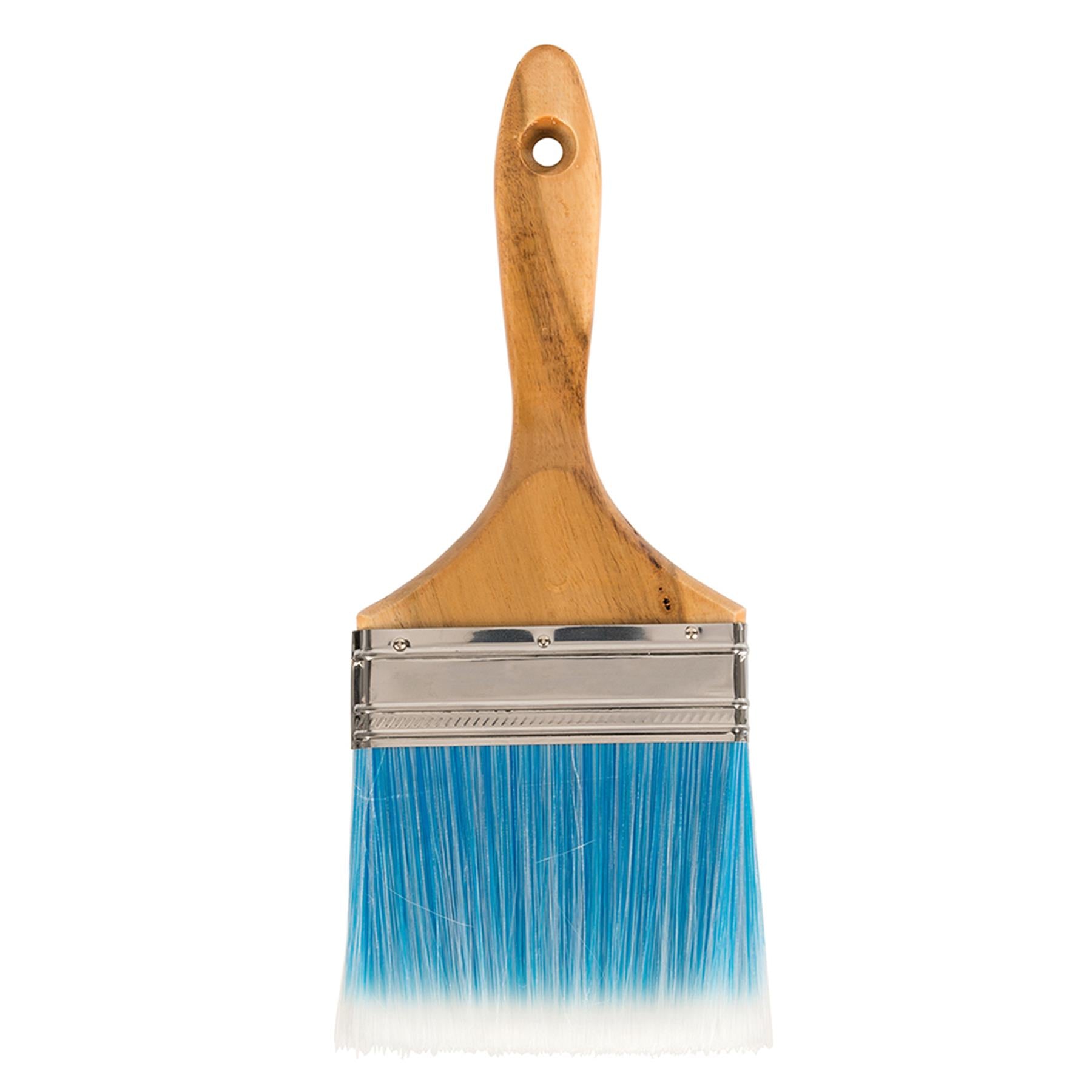 Synthetic "Bristle" Paint Brush For Smooth Finish For Emulsion Wood 100mm