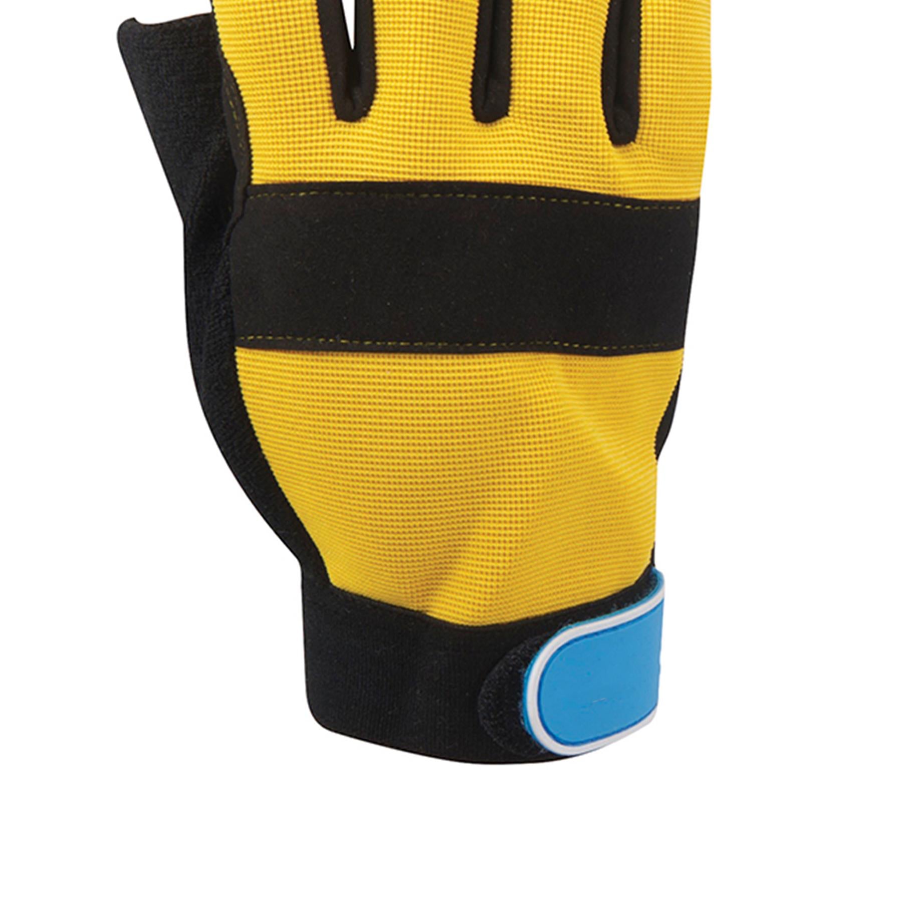5 X Fingerless Mechanics Gloves Large High Quality Durable For Automotive Use