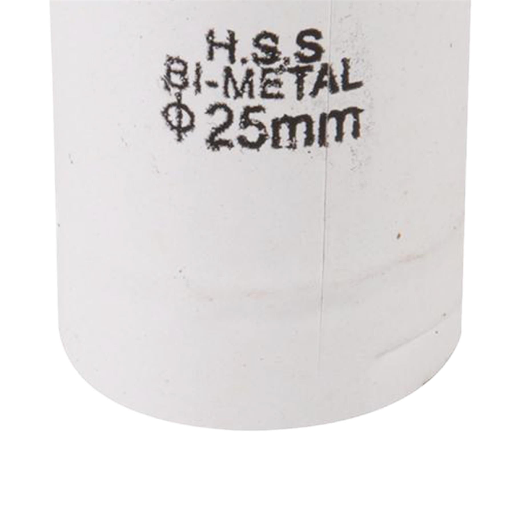 Heavy Duty Bi-Metal Holesaw 25mm Variable Pitch Steel Wood Metal Pvc Fast Clean