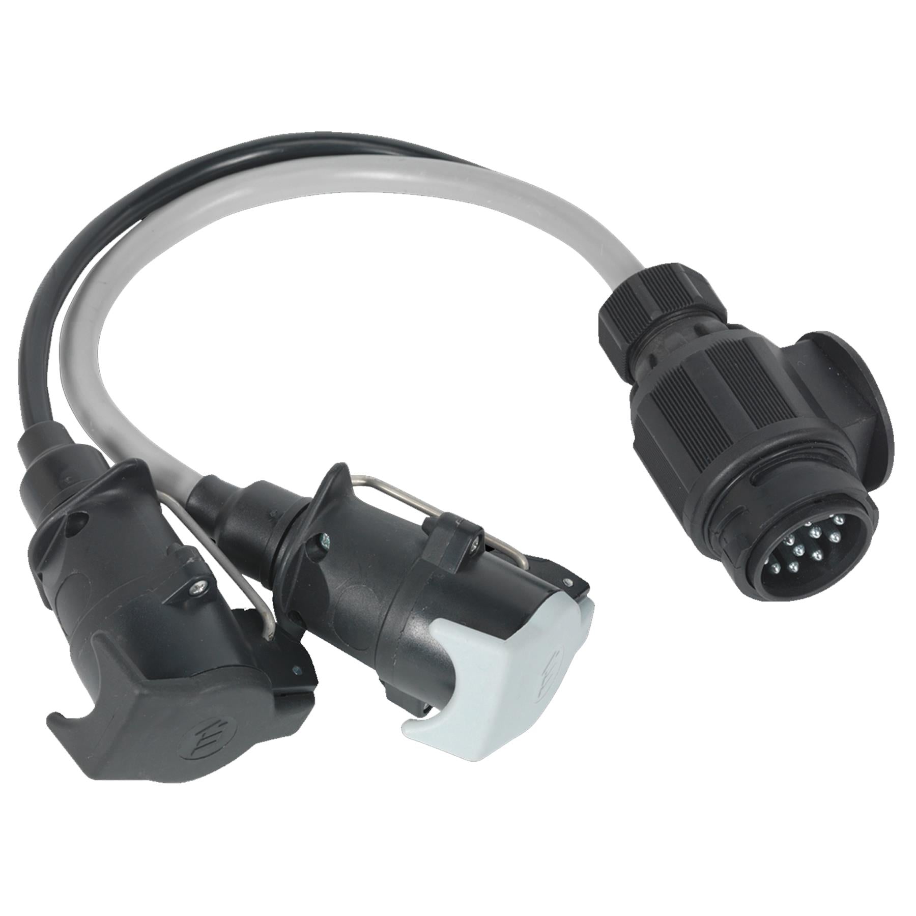 Sealey Conversion Lead 13-Pin Euro to 7-Pin N & S Type Plugs 12V