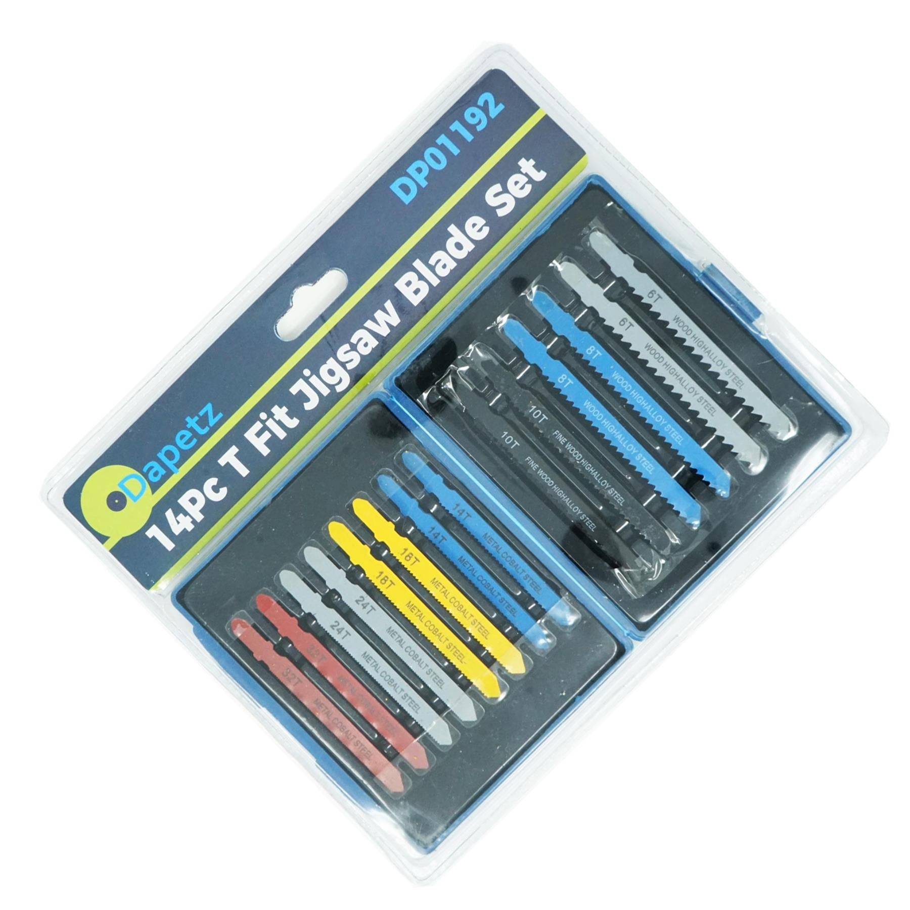 14Pc Assorted Jigsaw Blade