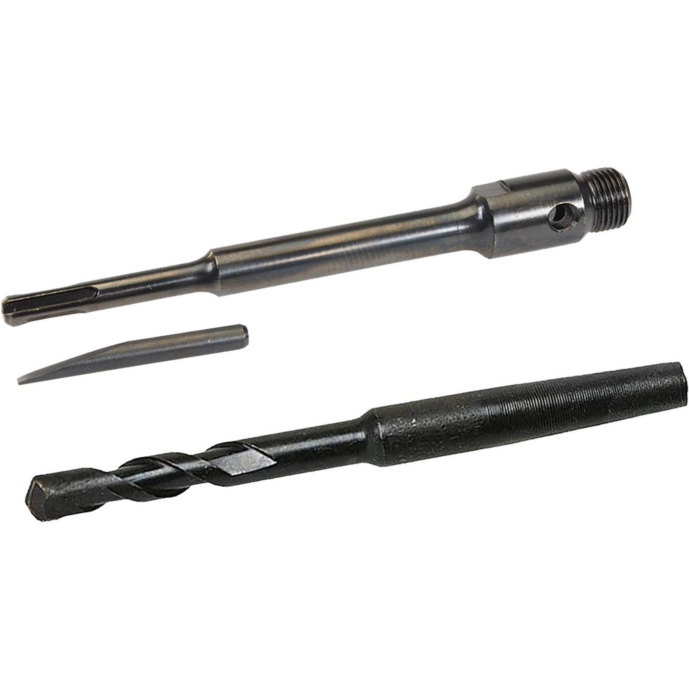 TCT Core Drill Bit 80mm Hole Saw Masonry Stone Brick SDS Plus 200mm Shaft Pilot