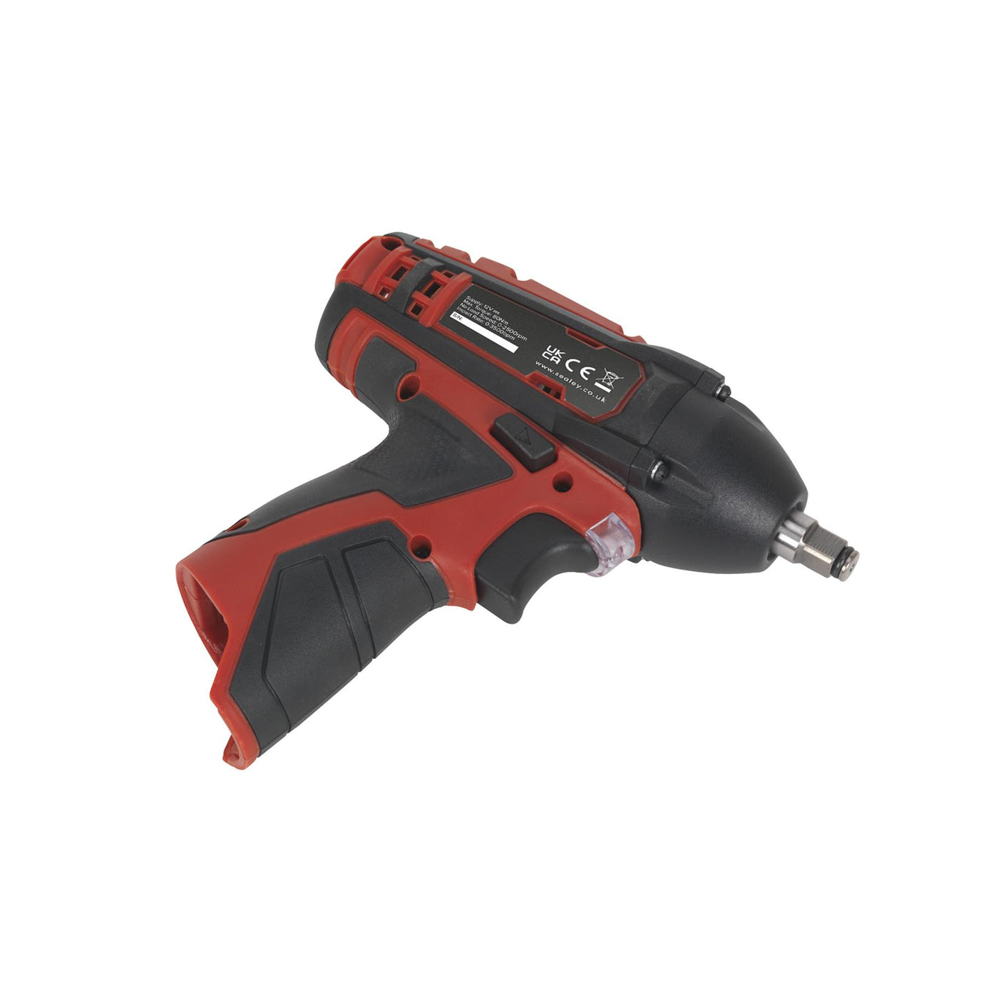 Sealey Impact Wrench Kit 3/8"Sq Drive 12V Lithium-ion - 2 Batteries