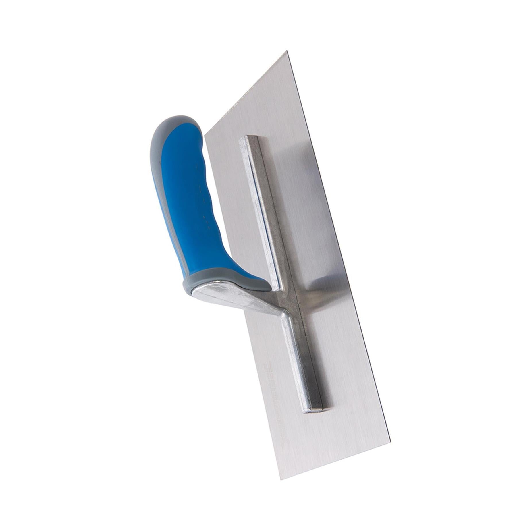 Plastering Trowel Soft Grip 280mm for grabbing and flipping plaster onto walls