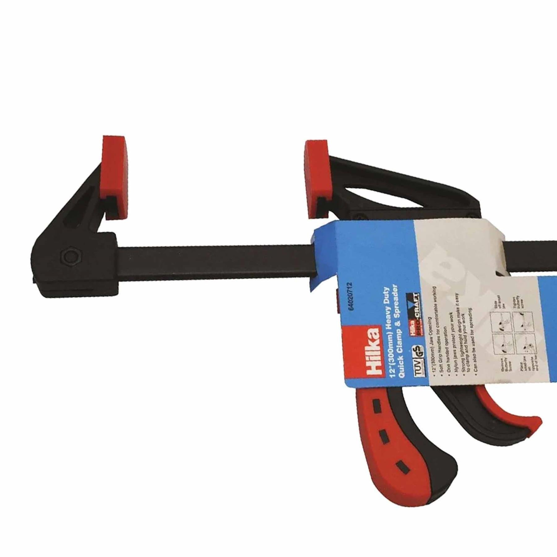 Heavy Duty 12" 300mm Quick Mini Release Adjustable Bar Clamps