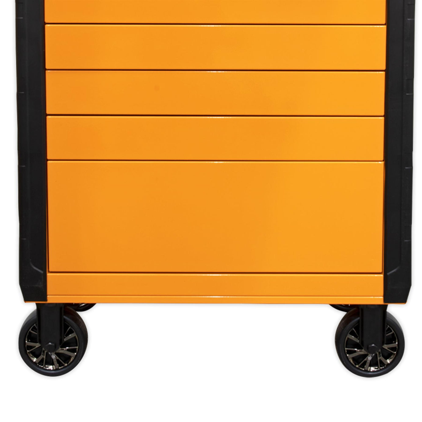 Sealey Rollcab 7 Drawer Push-To-Open Hi-Vis Orange APPD7O