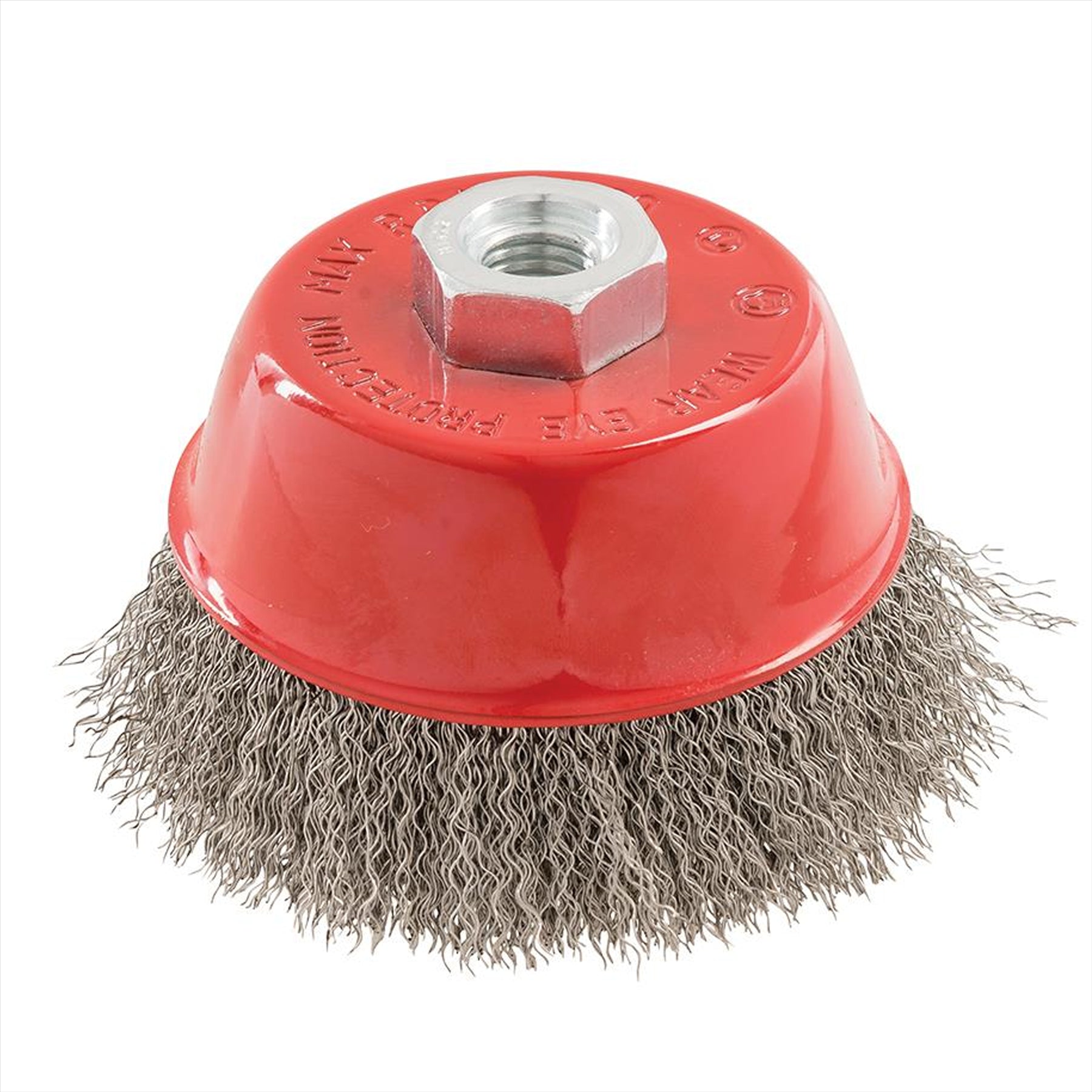 Stainless Steel Crimp Cup 100mm Wire Brush M14 Rust Removal High Quality