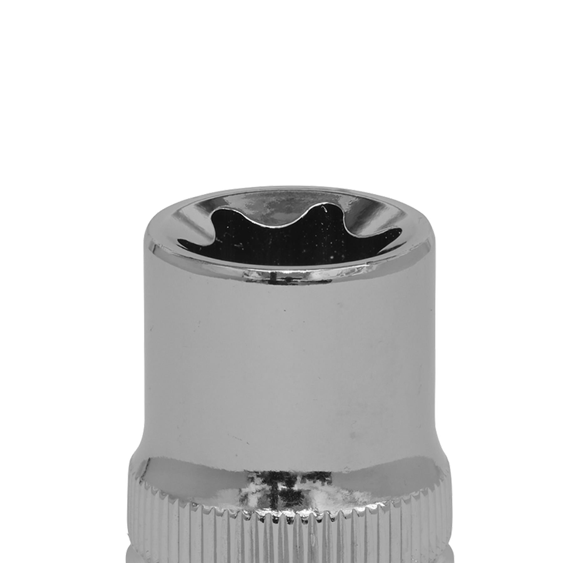 Sealey TRX-Star* Socket E16 1/2"Sq Drive Chrome Vanadium Steel