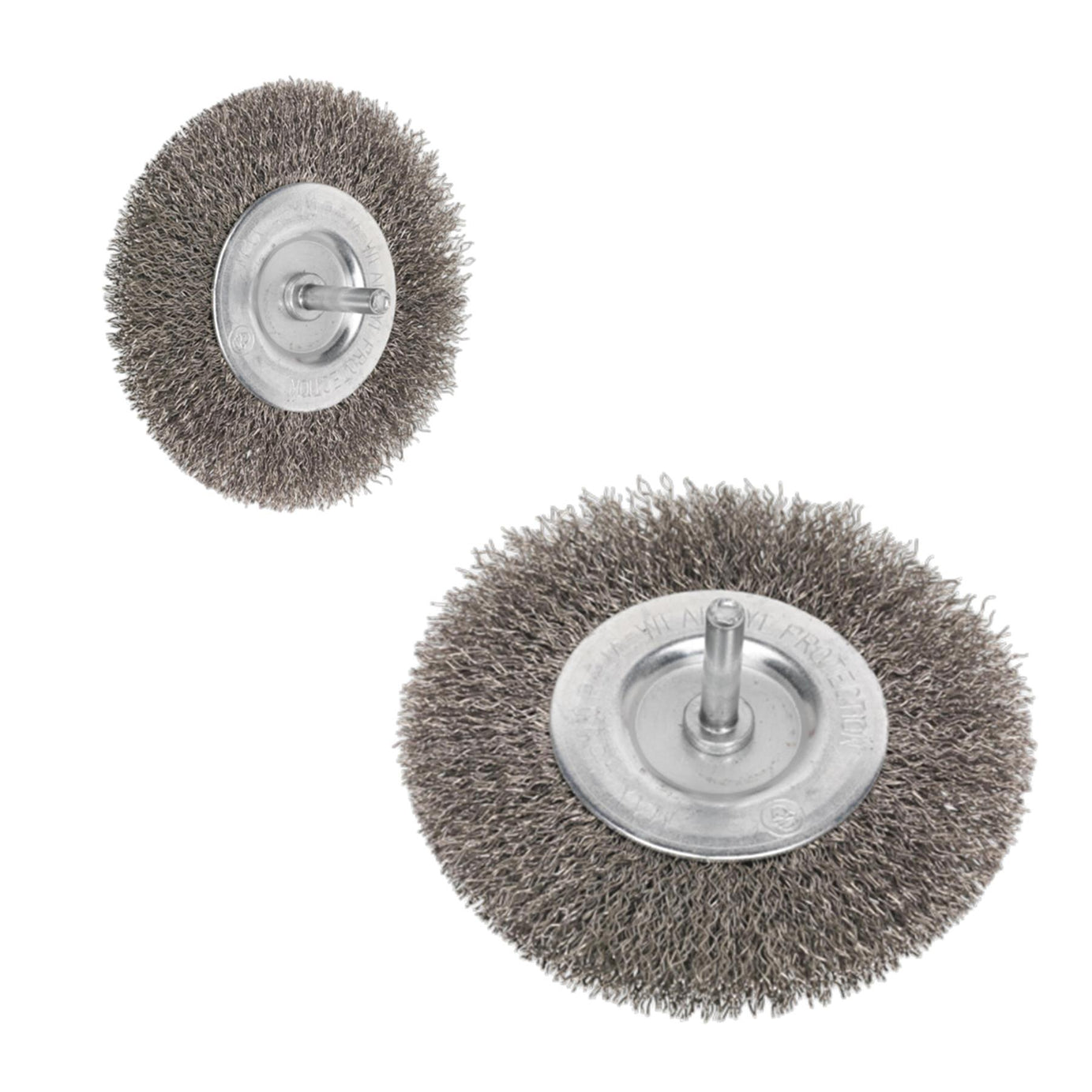 Sealey Flat Wire Brush Stainless Steel 100mm with 6mm Shaft