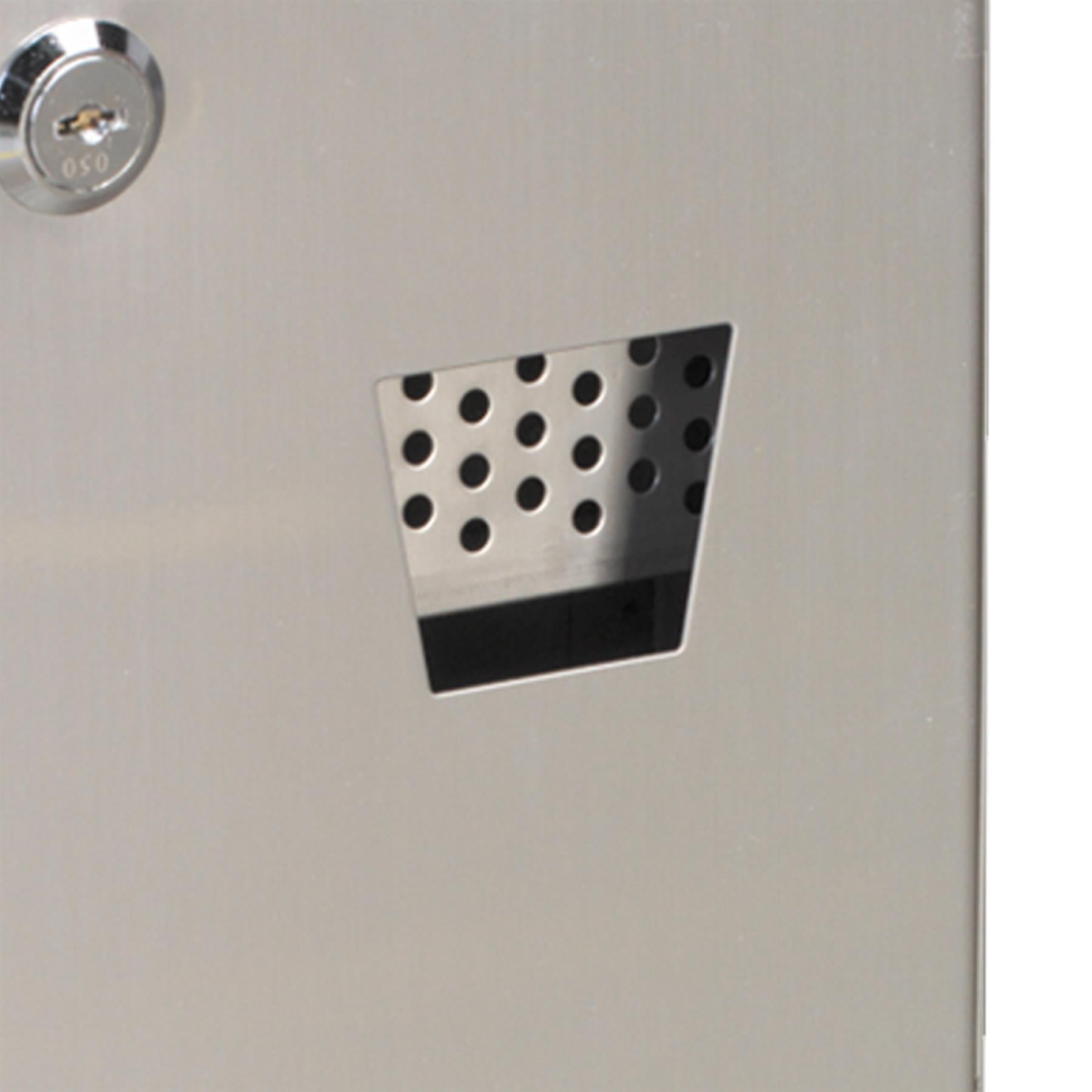Sealey Cigarette Bin Wall Mounting Stainless Steel