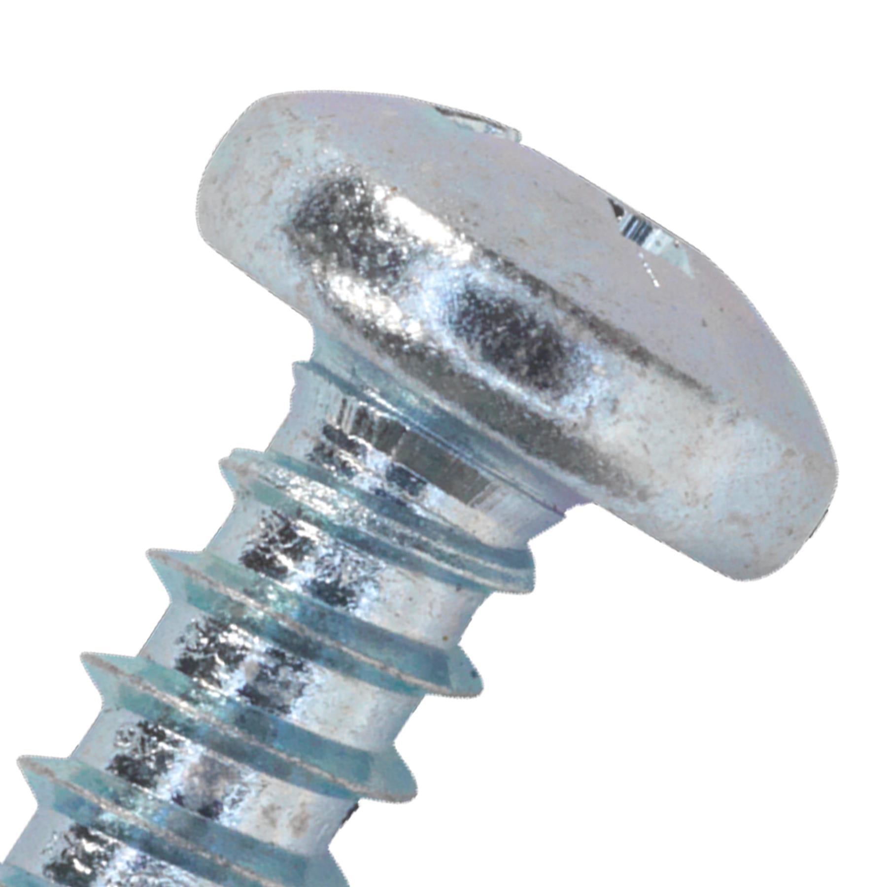 Sealey Self Drilling Screw 4.8 x 19mm Pan Head Phillips Zinc Pack of 100