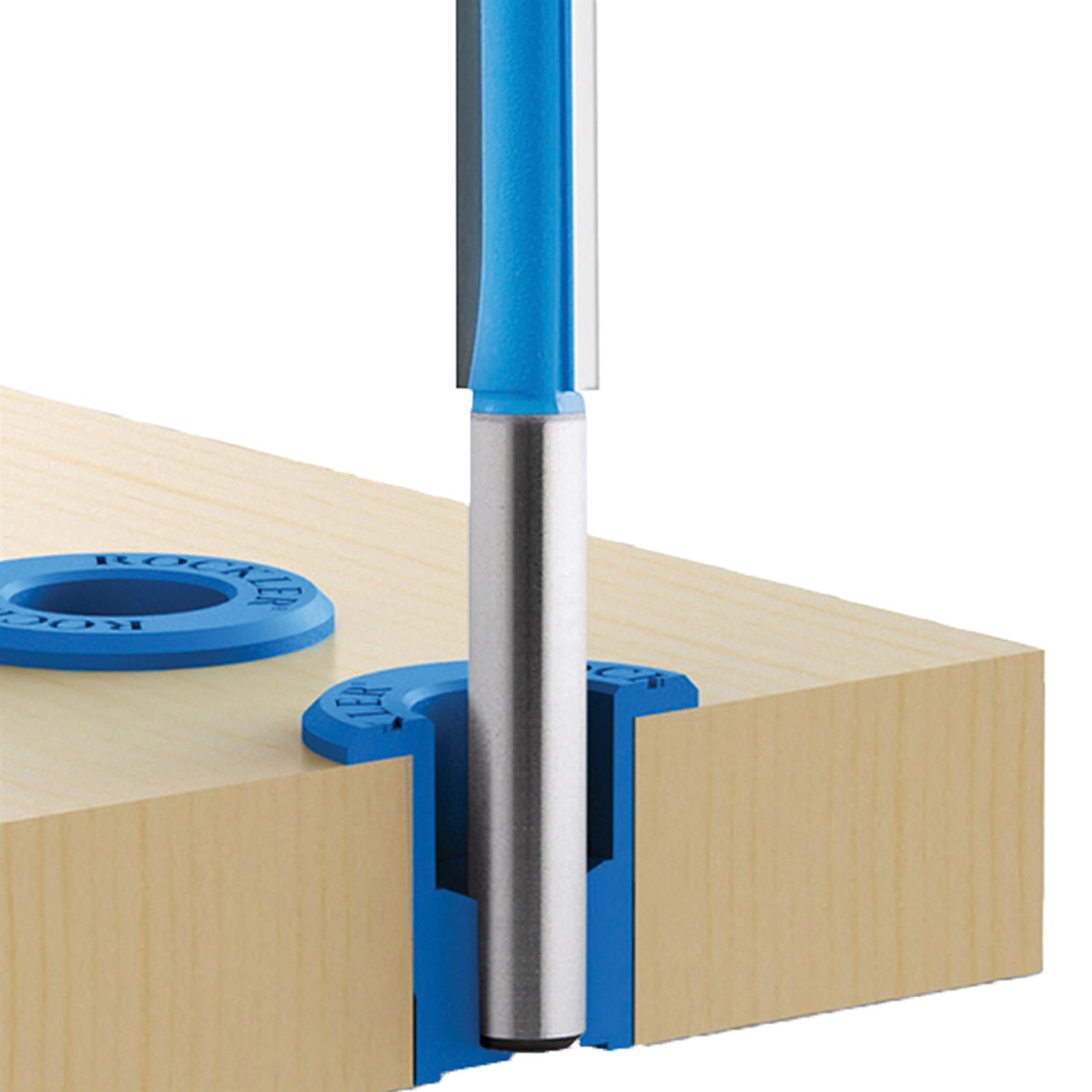 Router Bit Storage Inserts 10Pk 1/4&1/2 Shanks Moulded Polyethylene Construction