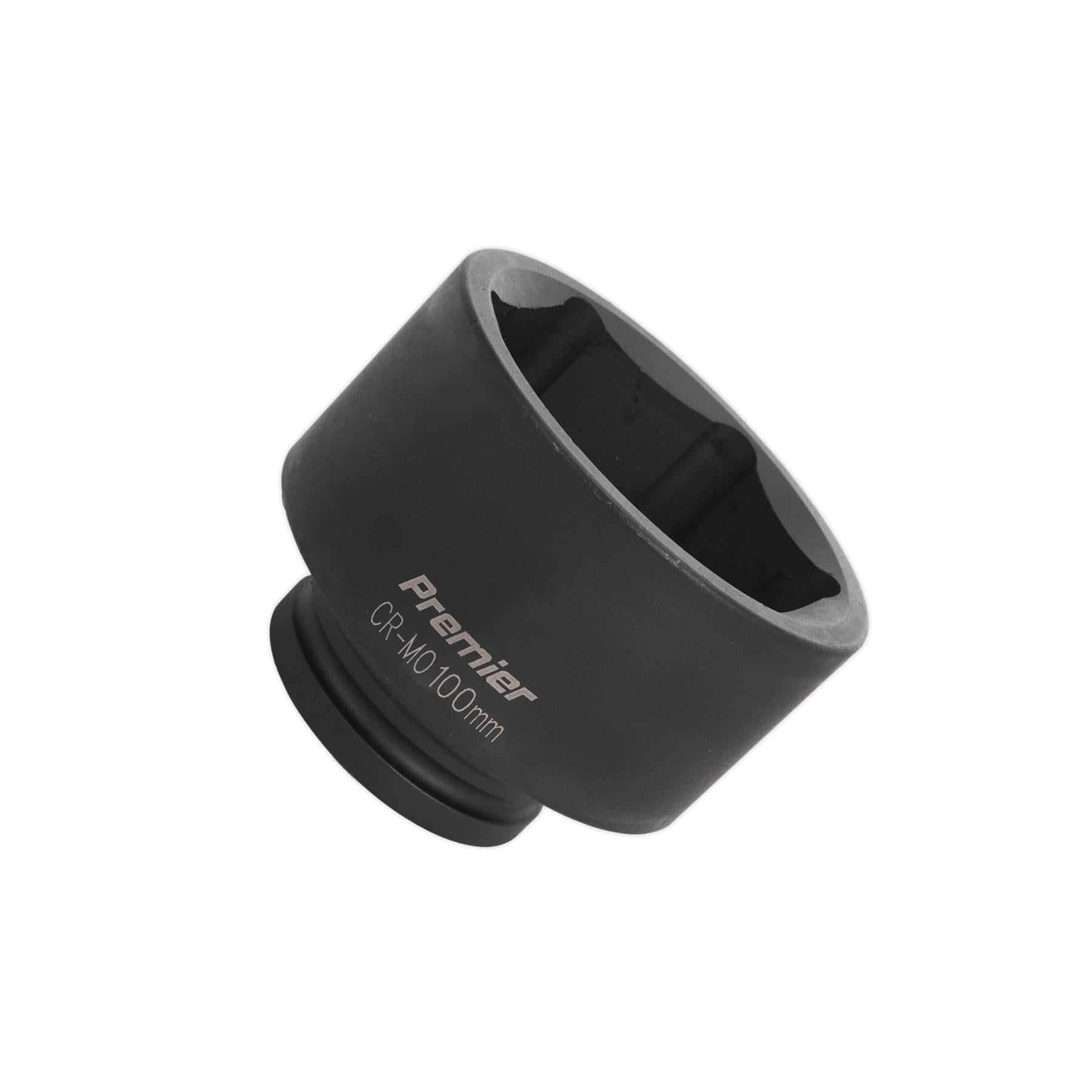 Sealey Impact Socket 100mm 1"Sq Drive Chrome Molybdenum Lifetime Guarantee