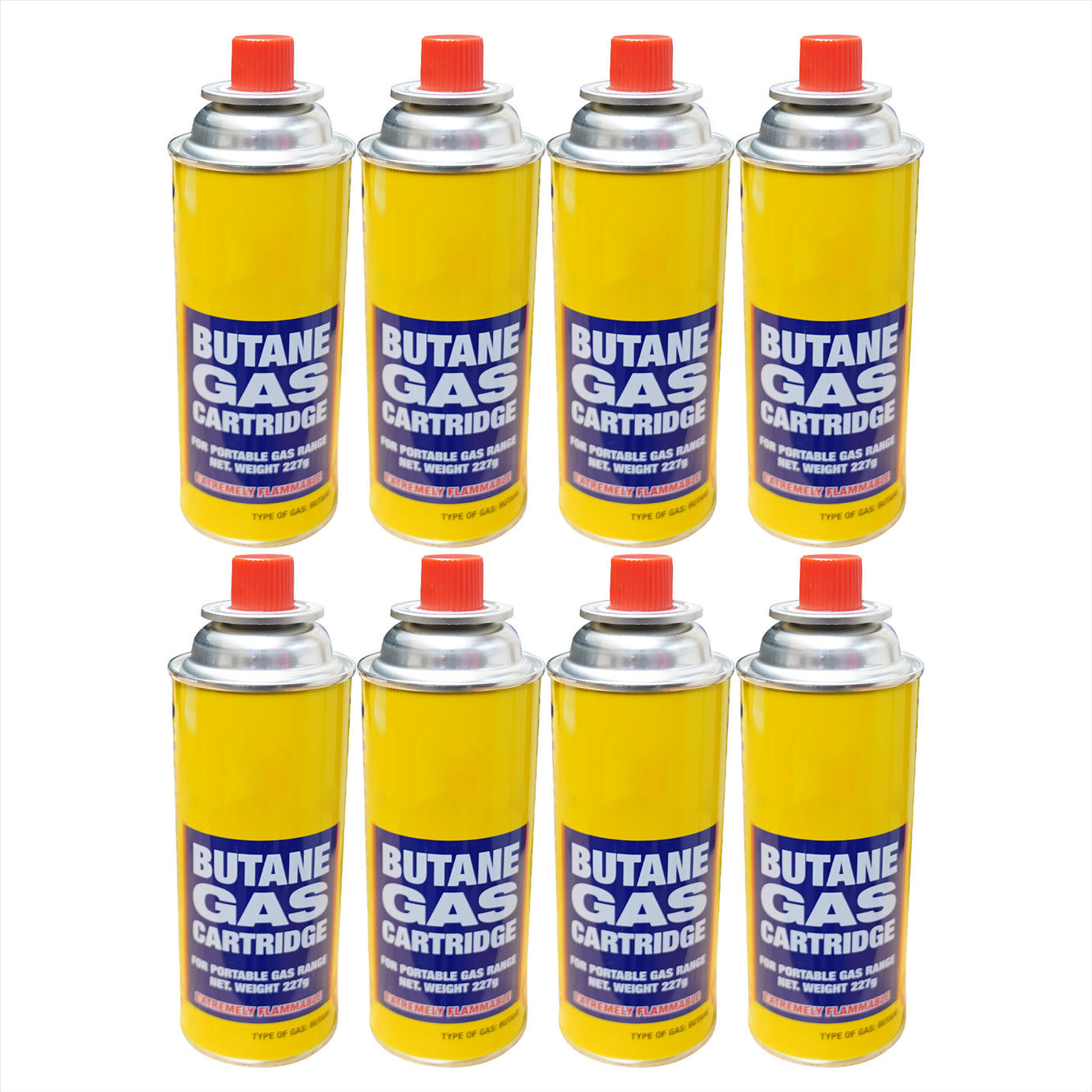 Butane Wand Blowtorch For Weed Gas Burner Torch with Adjustable Flame Weeds Killer Burner Flame Thrower With 8 Gas Refills Canisters with adaptor Converts Fuel Canister Head for Long Gas Tank