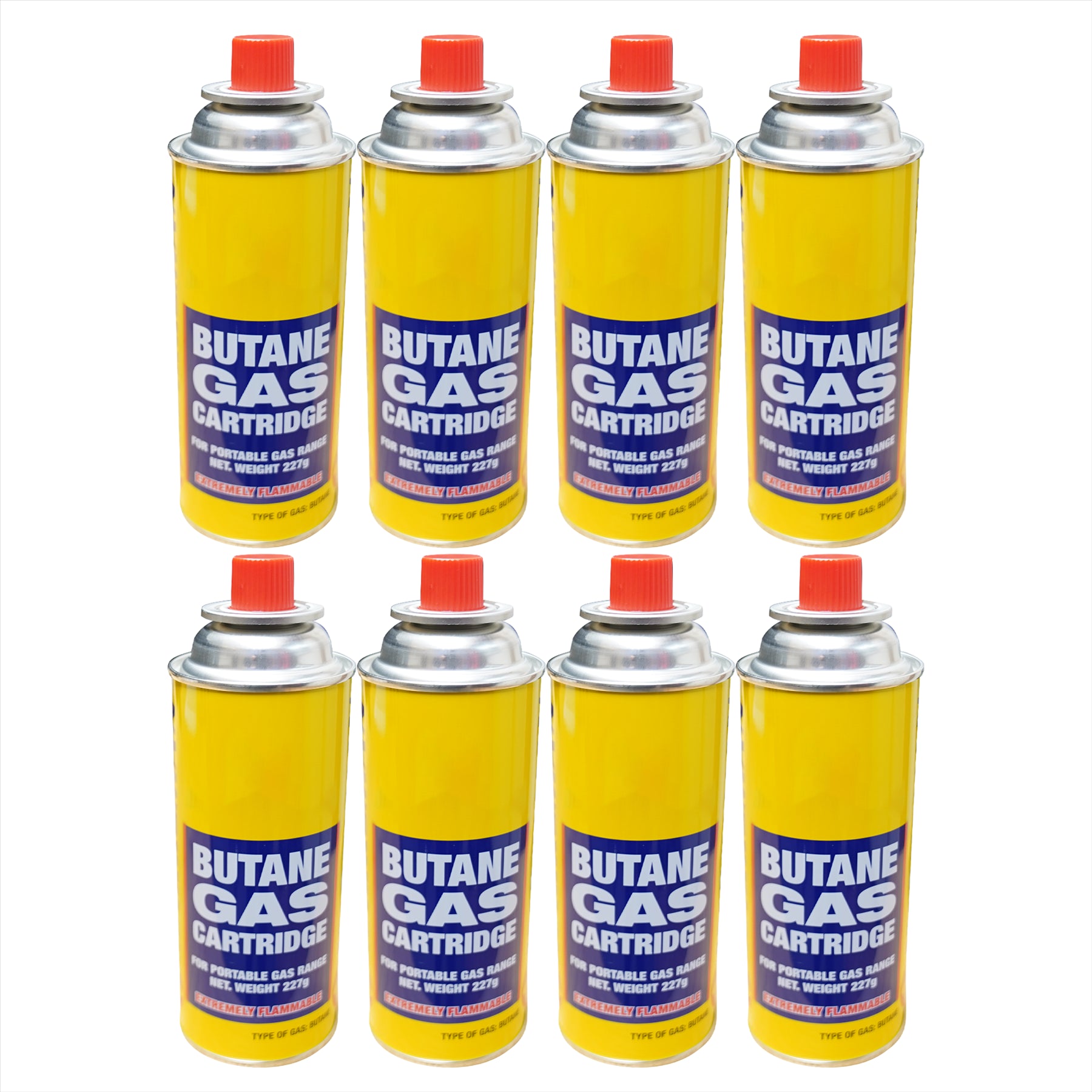 Butane Wand Blowtorch For Weed Gas Burner Torch with Adjustable Flame Weeds Killer Burner Flame Thrower With 8 Gas Refills Canisters with adaptor Converts Fuel Canister Head for Long Gas Tank