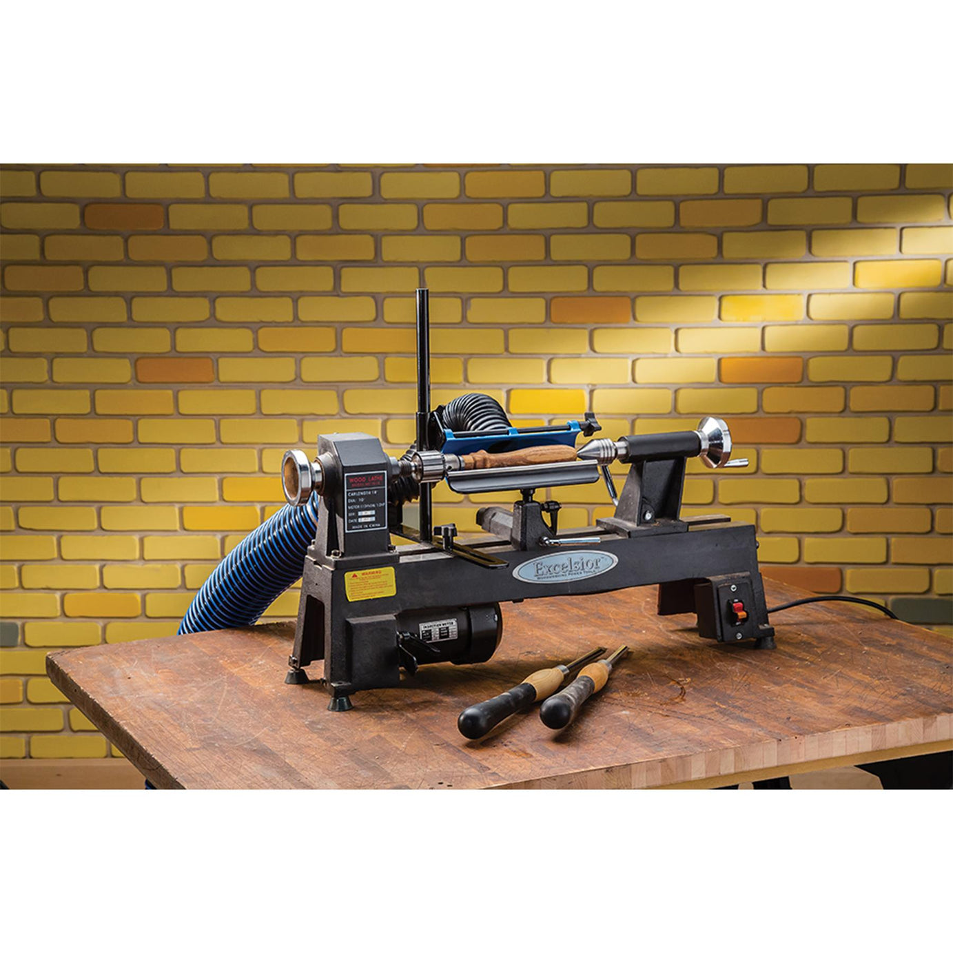 Lathe Dust Collection System 76 x 229mm With Polymer Dust Scoop