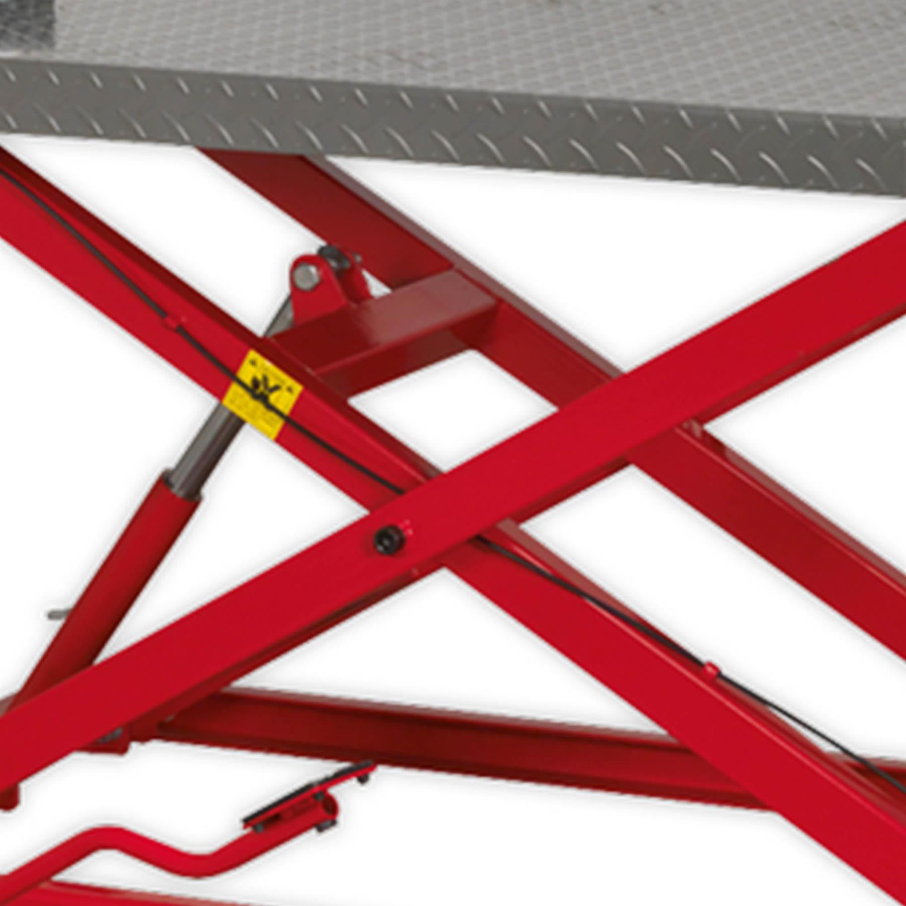 Sealey Motorcycle Lift 680kg Capacity Heavy-Duty Air/Hydraulic