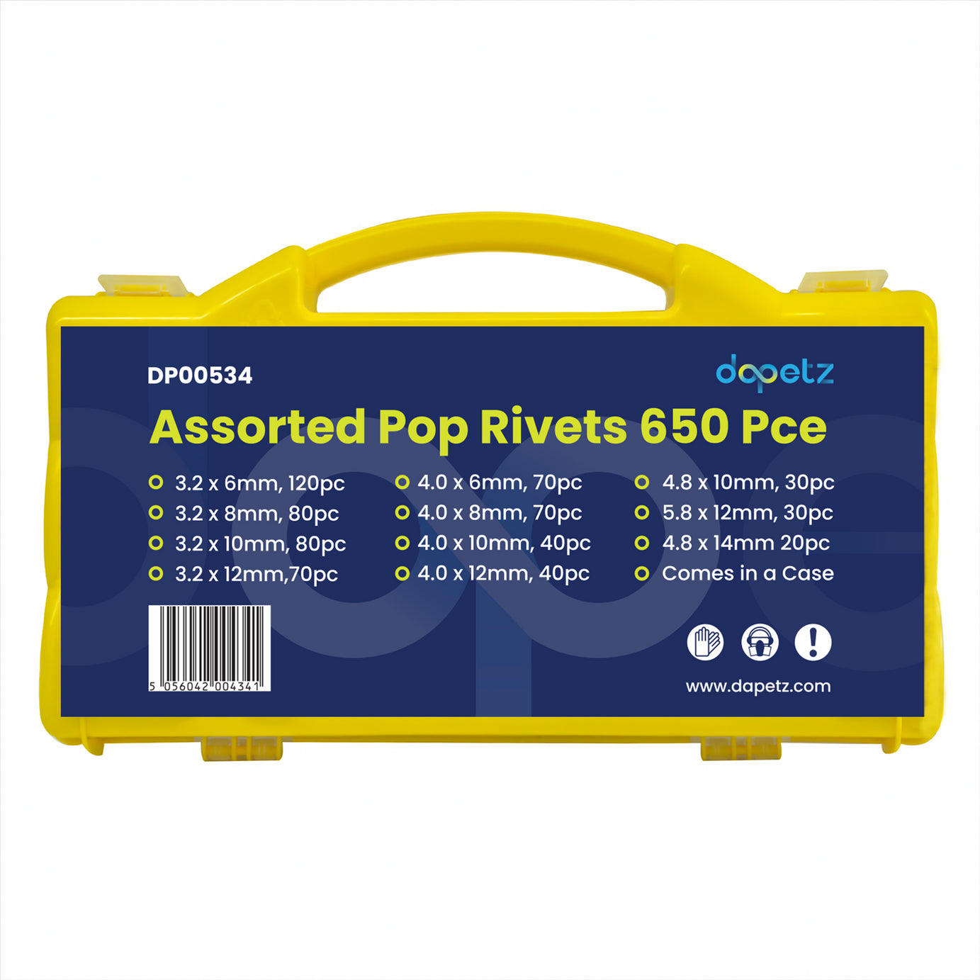 Rivets Pack Assorted Pop Rivets