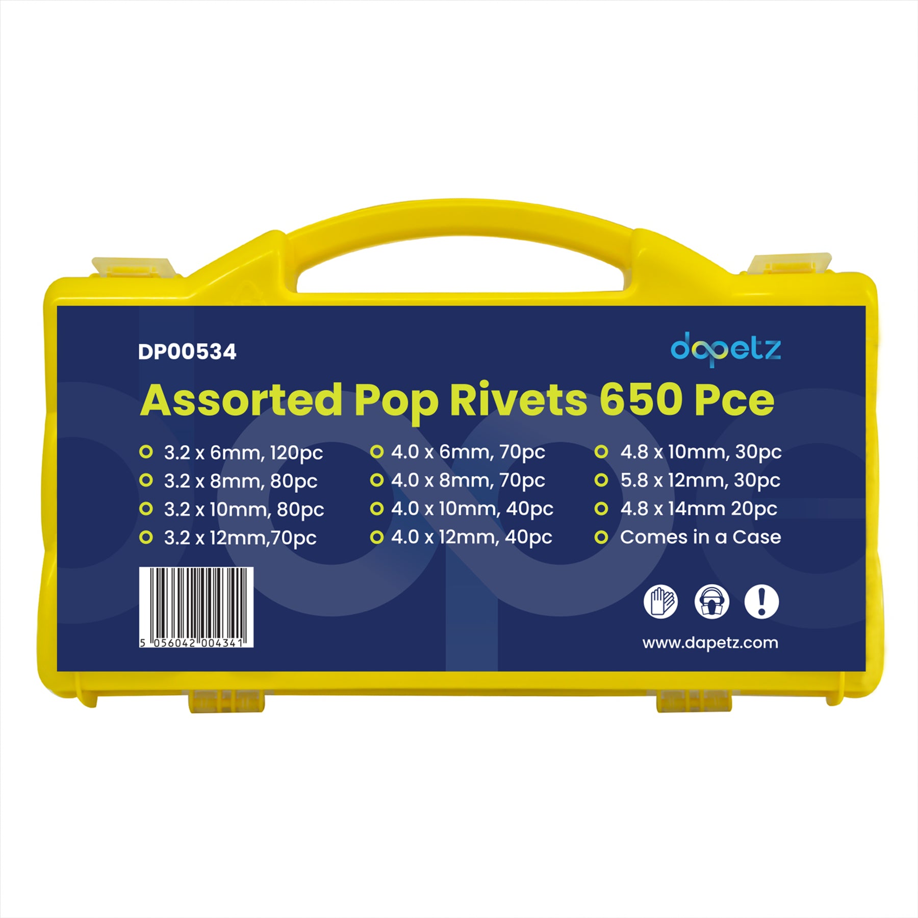 Rivets Pack Assorted Pop Rivets