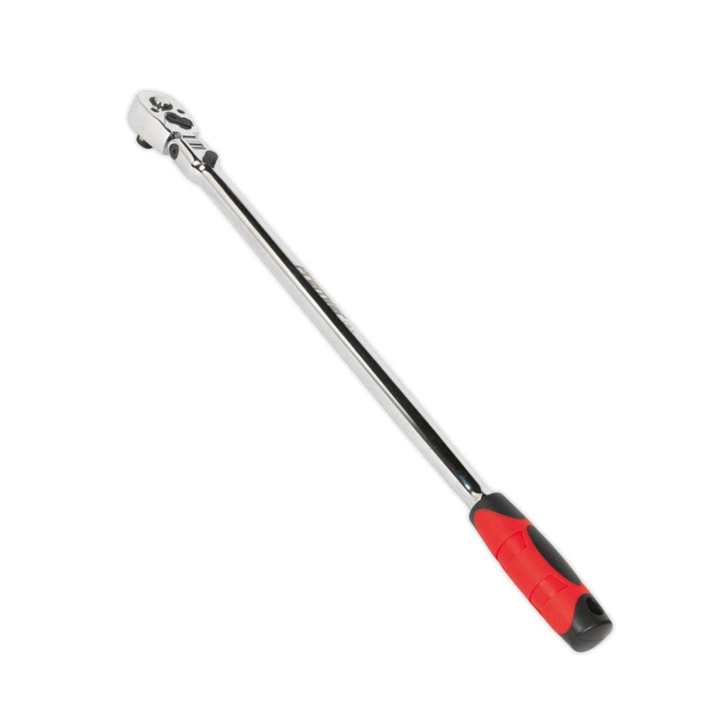 Sealey Ratchet Wrench Flexi-Head Extra-Long 455mm 3/8"Sq Drive