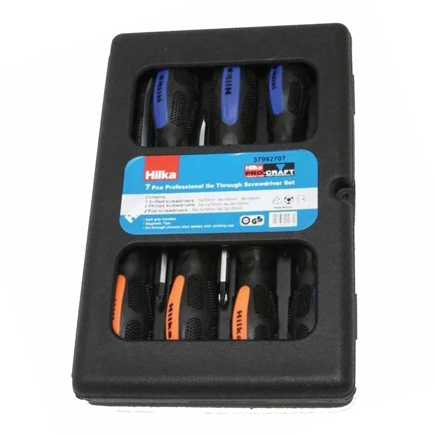 Hilka Go-Thru Screwdriver Set