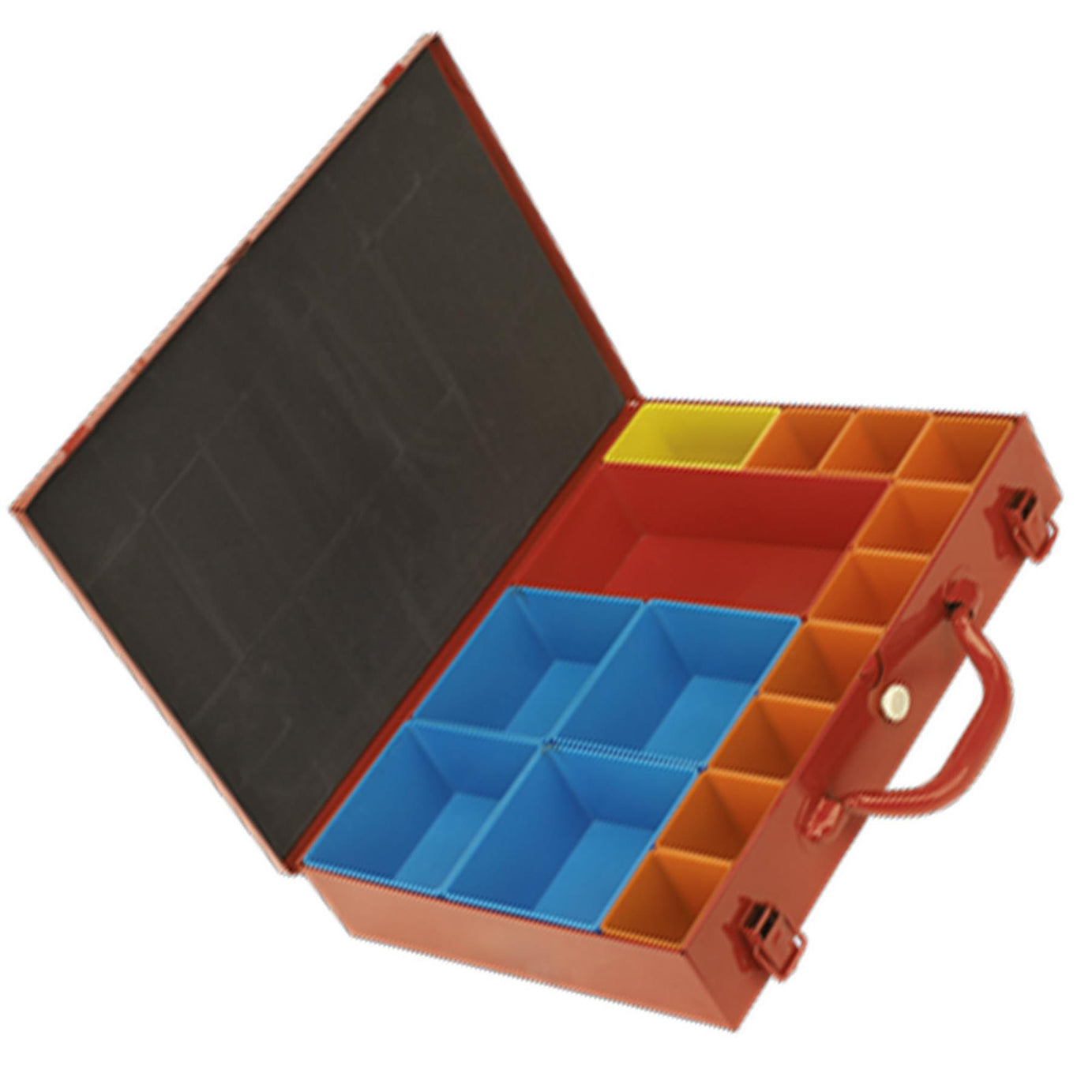Sealey Metal Case with 15 Storage Bins