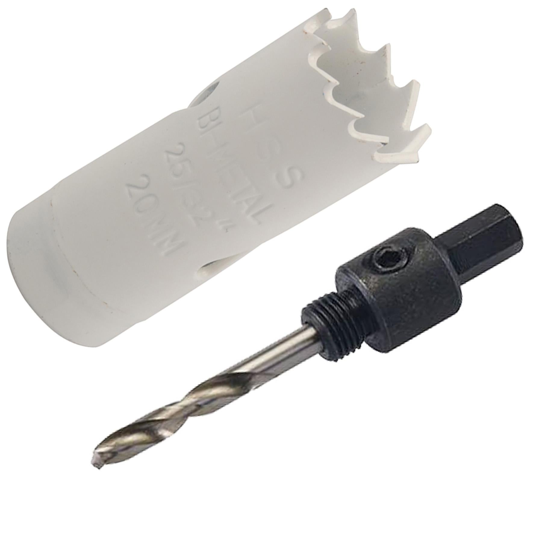 Arbor Included HoleSaw Sets HSS Bi Metal Hole saws Metal Wood Plastic 20mm