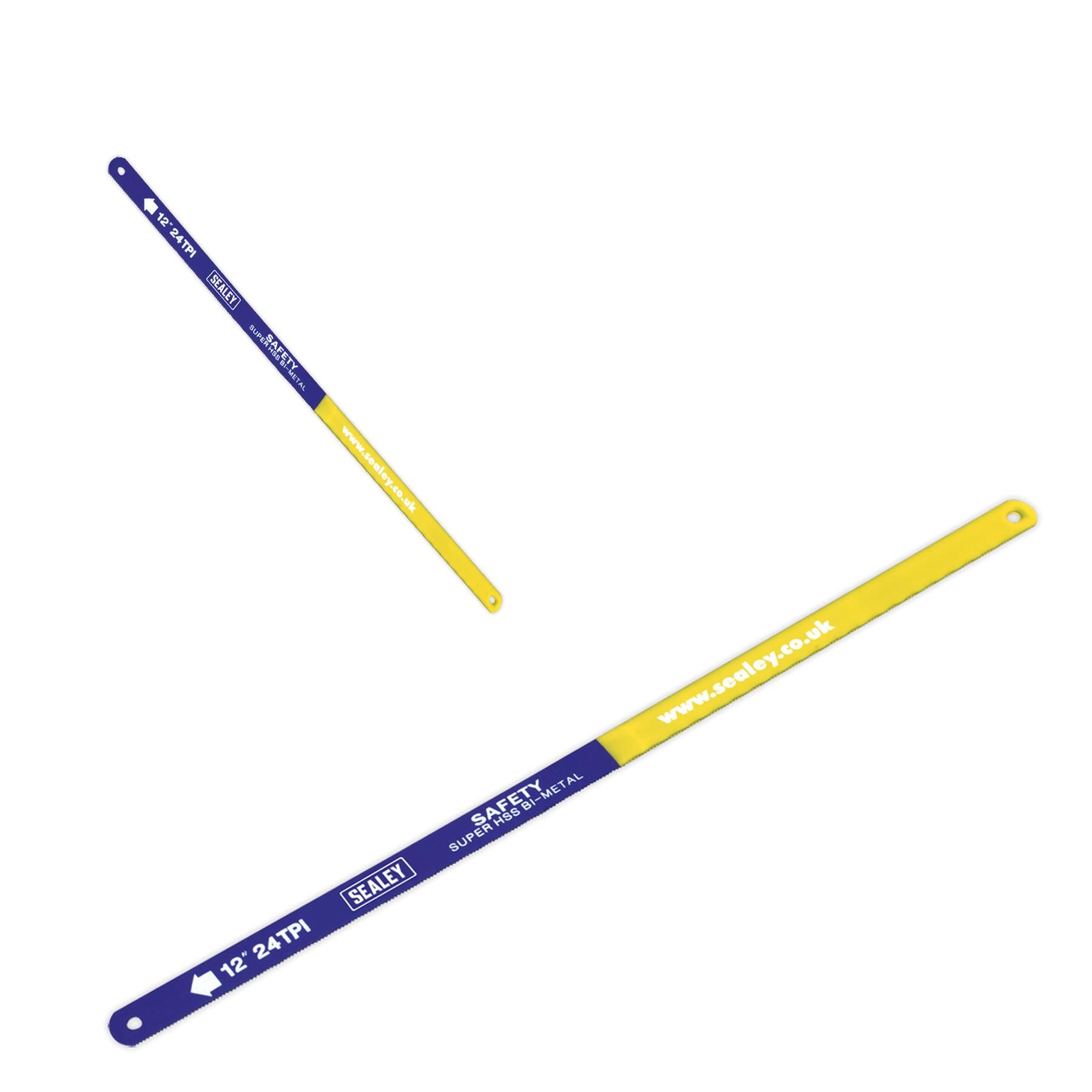 Sealey Hacksaw Blade 300mm HSS Bi-Metal 24tpi Pack of 10