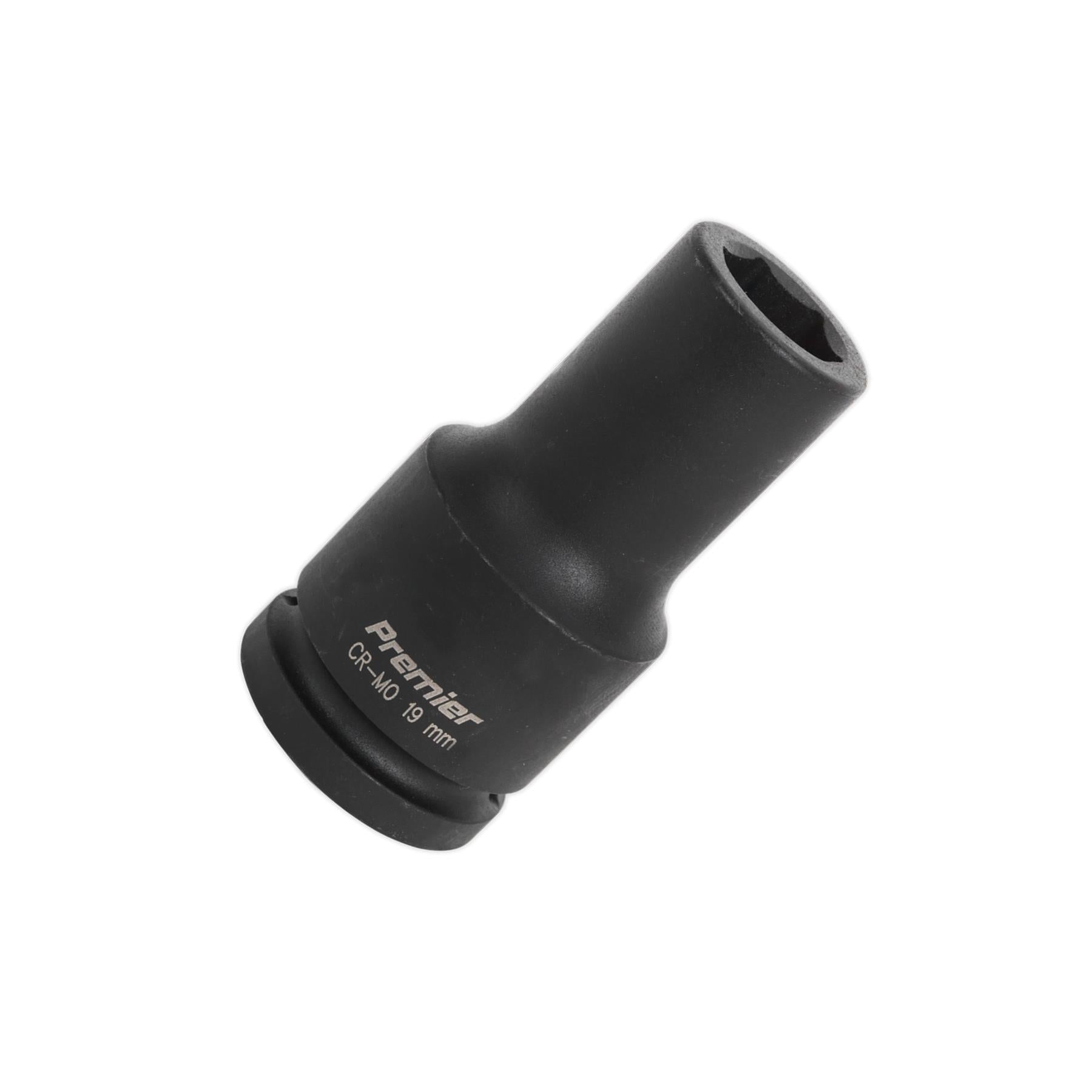 Sealey Impact Socket 19mm Deep 3/4"Sq Drive