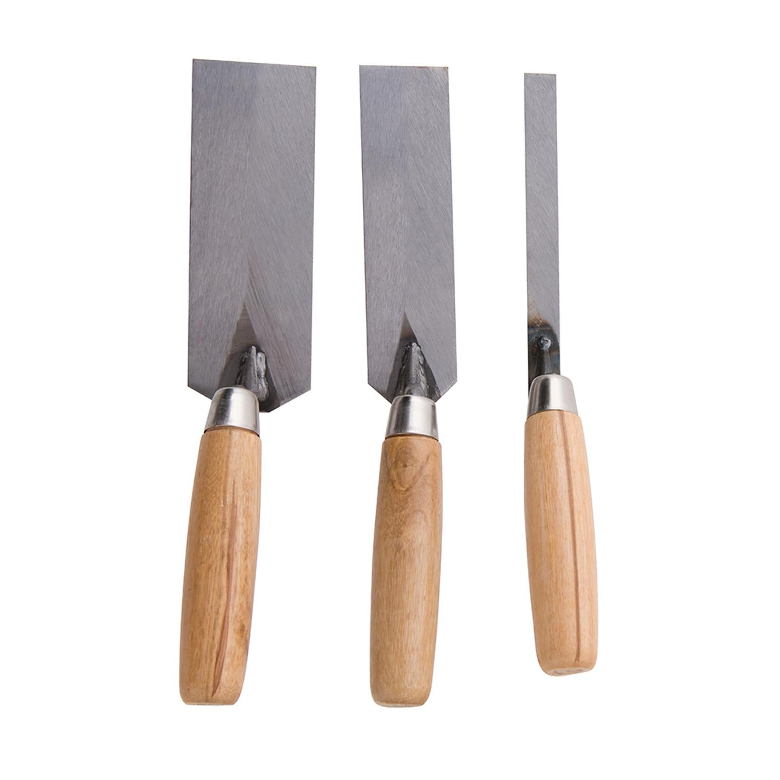 Margin Trowel Set 13mm 38mm & 51mm edging textured coatings & plaster ceilings