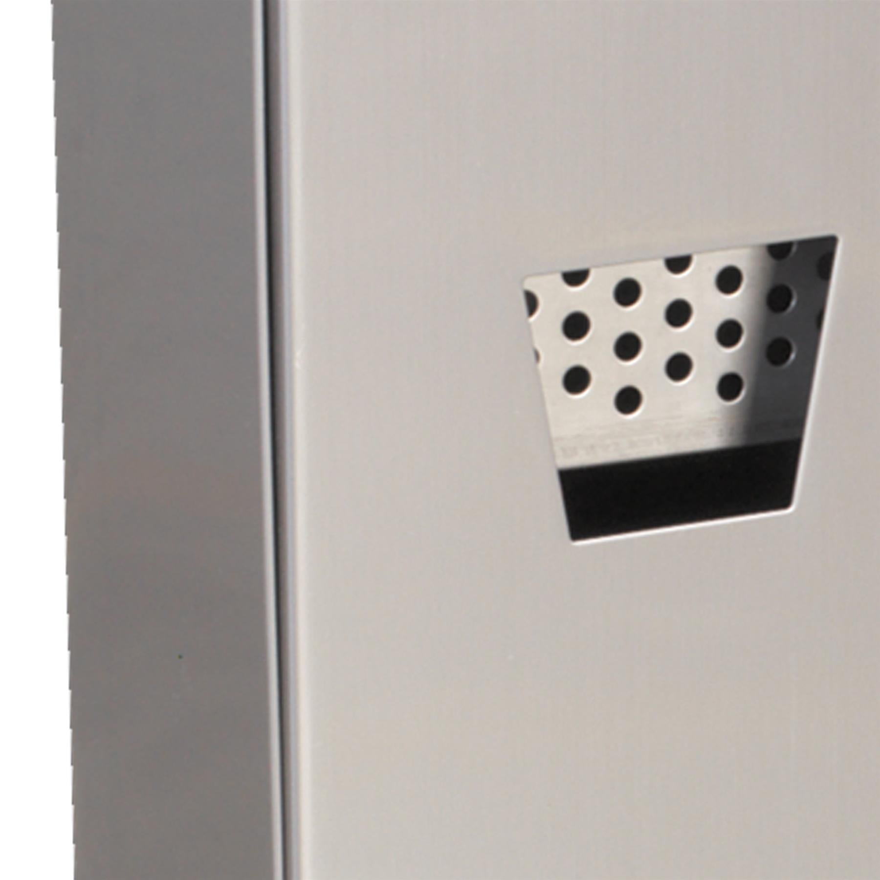 Sealey Cigarette Bin Wall Mounting Stainless Steel